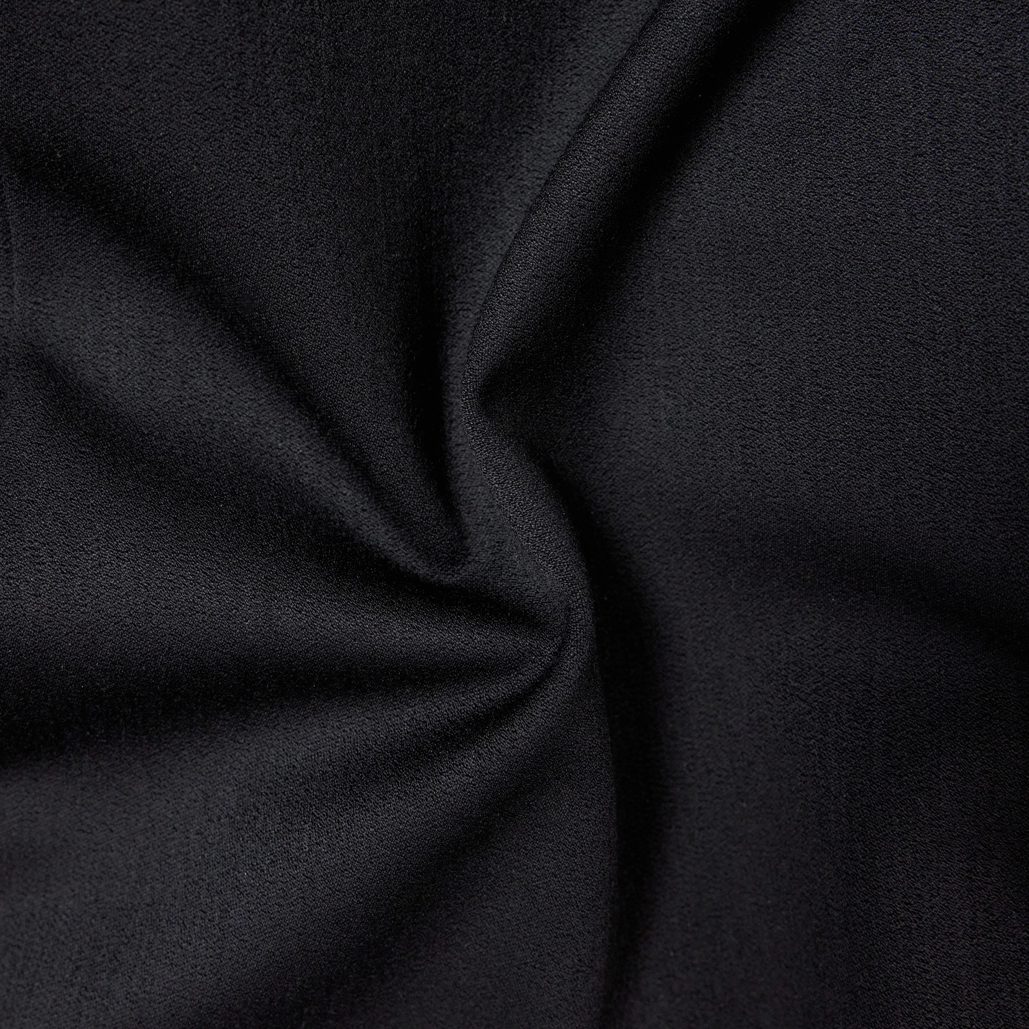 DEGER - Pantalon jogger à cordon en mélange viscose - men - noir - Materialbild (B2C)