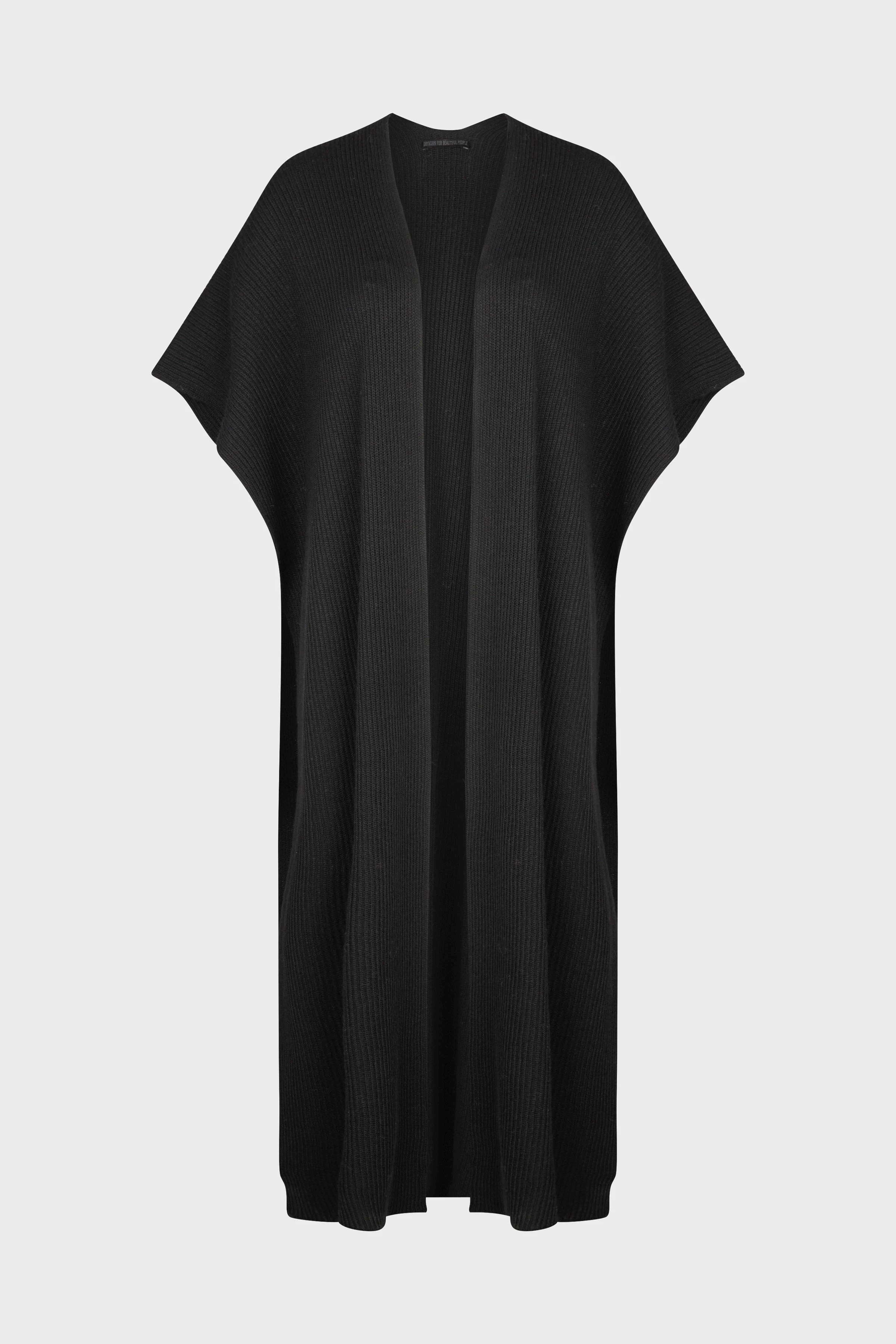 EVILYN - cardigan en laine mélangée - women - noir - Freisteller Frontansicht