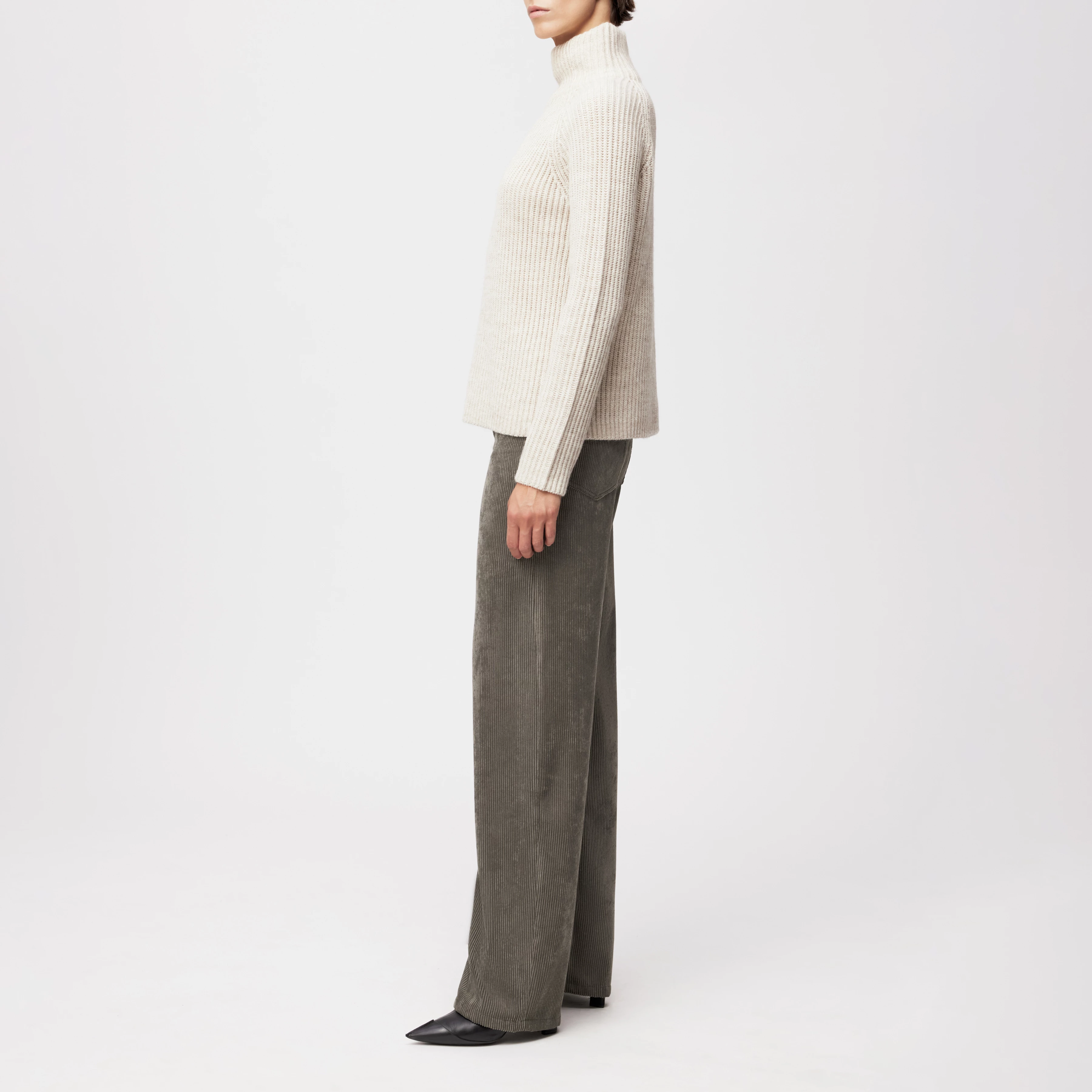 Turtleneck Sweater Drykorn Cardigan Damen ARWEN 1810 M 10#88