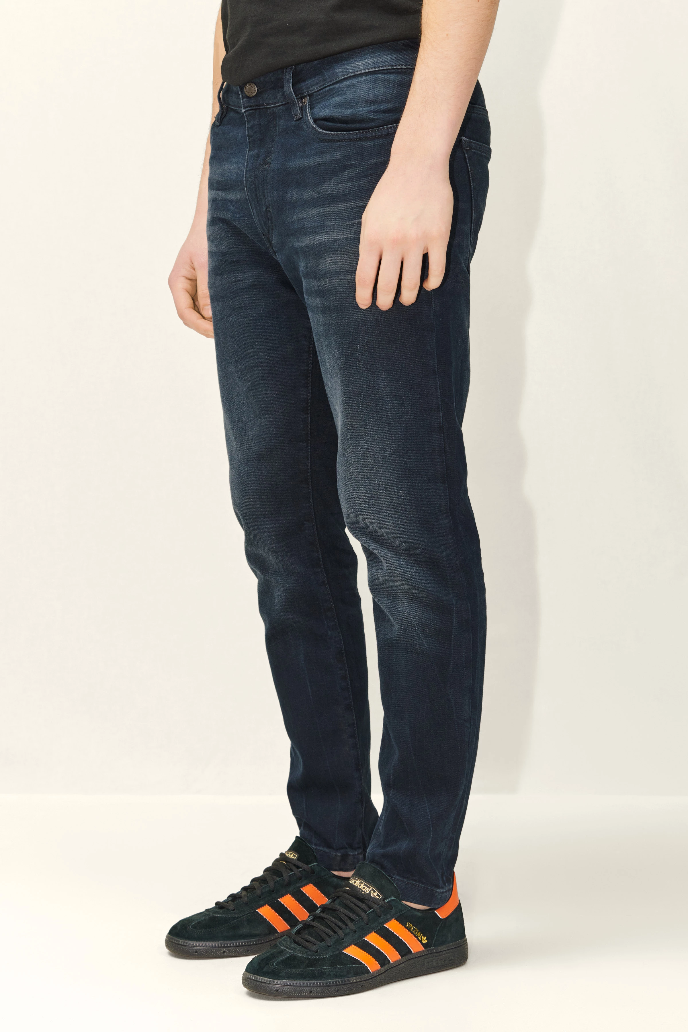 WEST - slim fit jeans in cotton mix - men - blue - Seitenansicht
