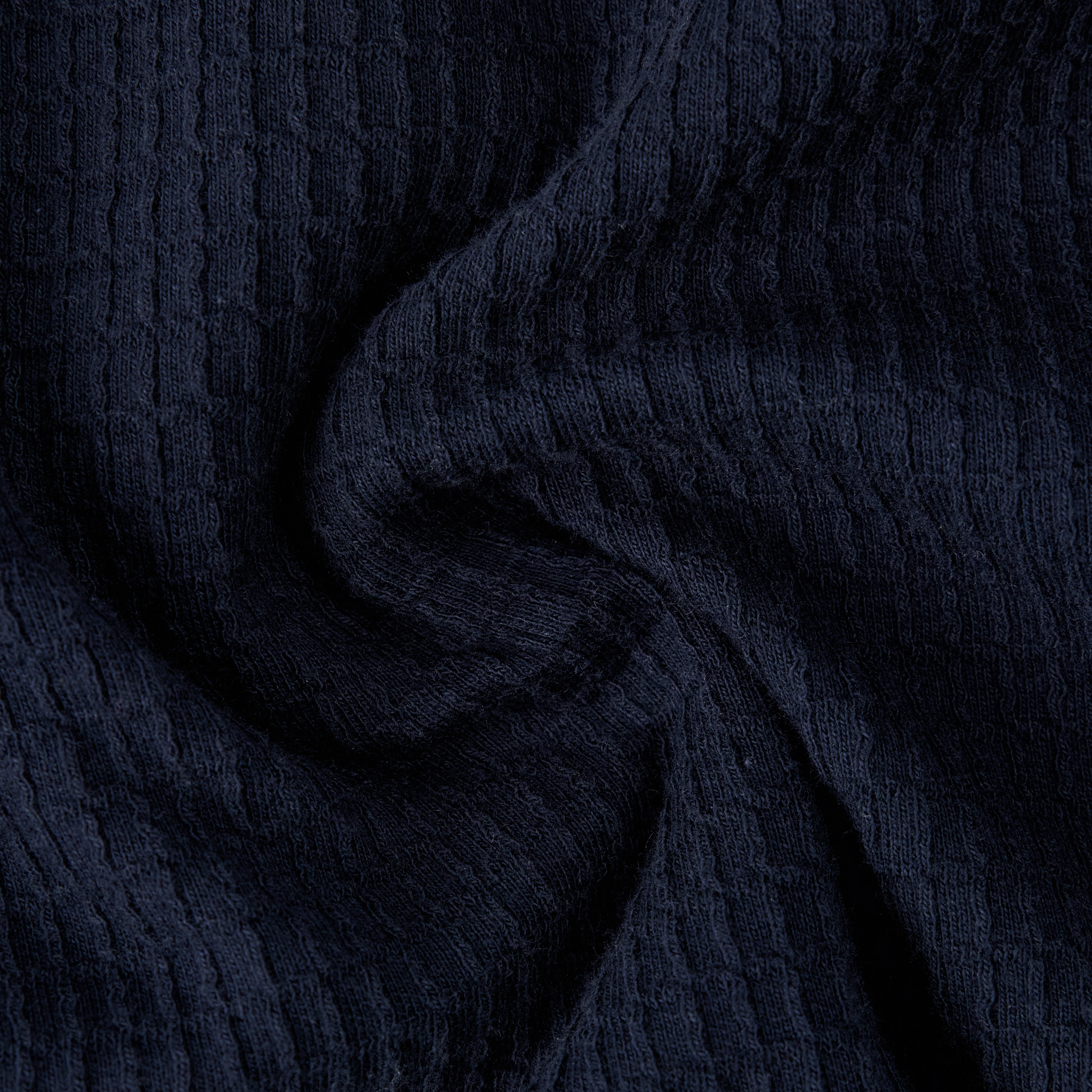 BRIKKO - Casual shorts i ren bomuld - men - blå - Materialbild (B2C)