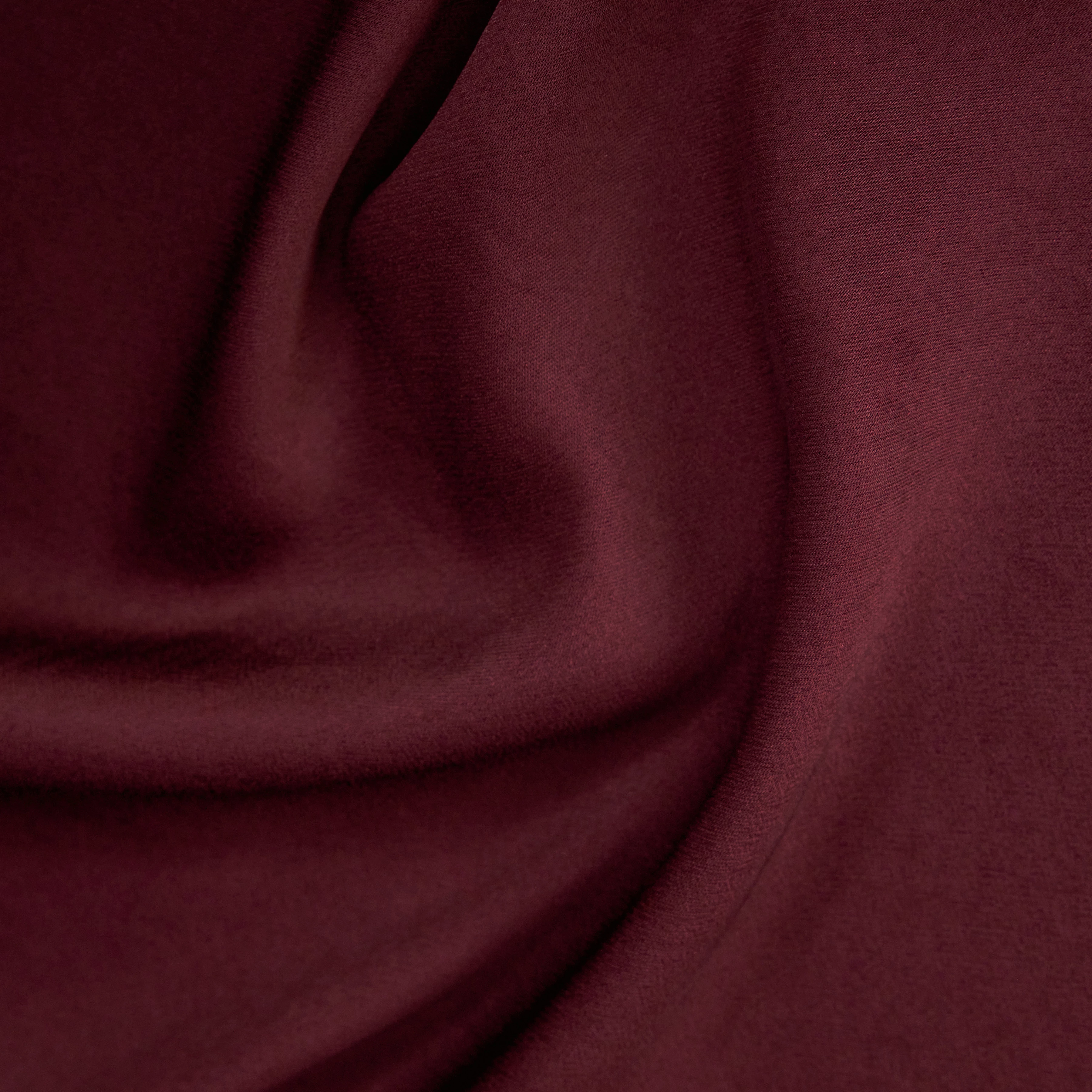 ALARIA_1 - Shirt blouse with stand-up collar in satin - women - red - Materialbild (B2C)