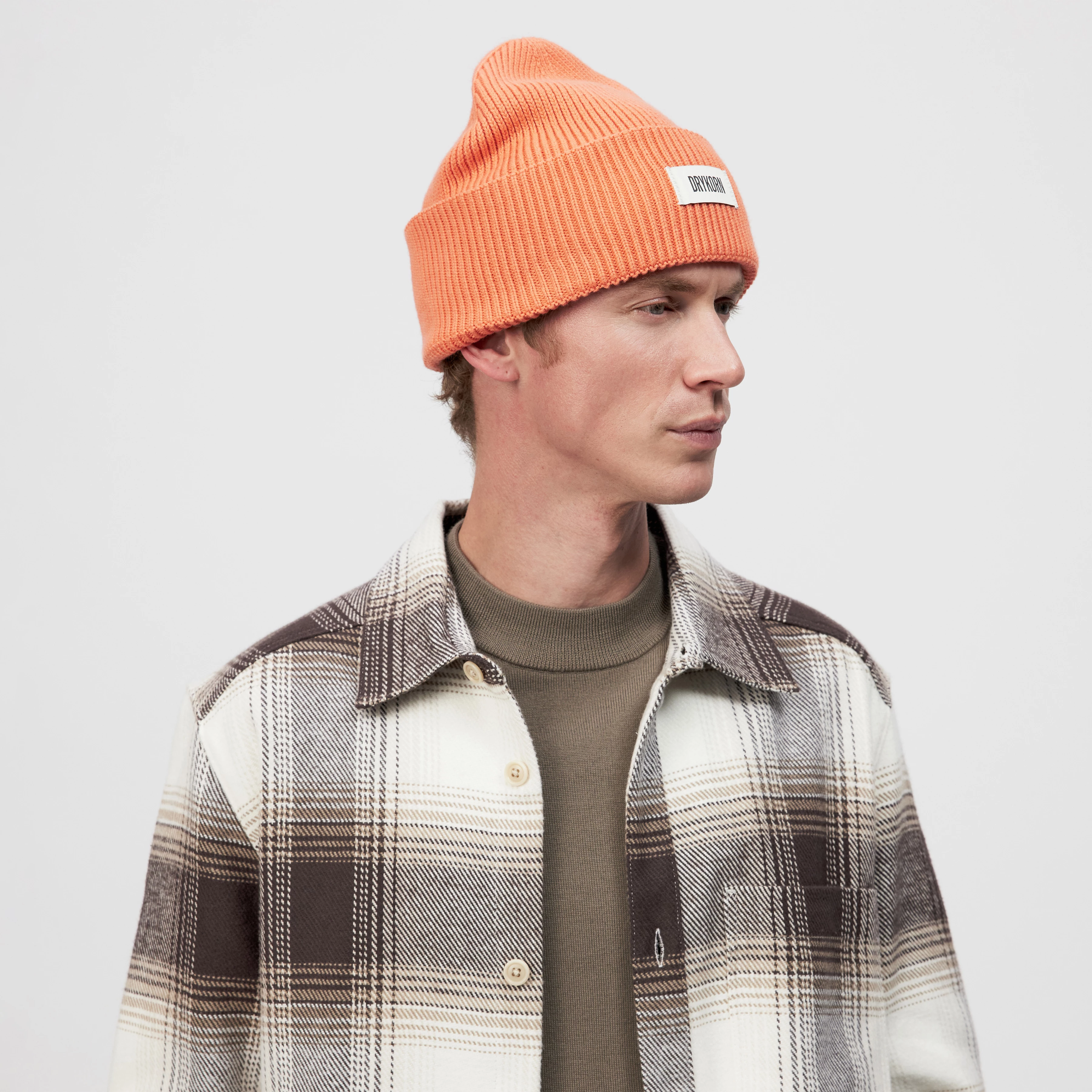 LOAH_3 - Bonnet en coton mélangé - unisex - orange - Seitenansicht