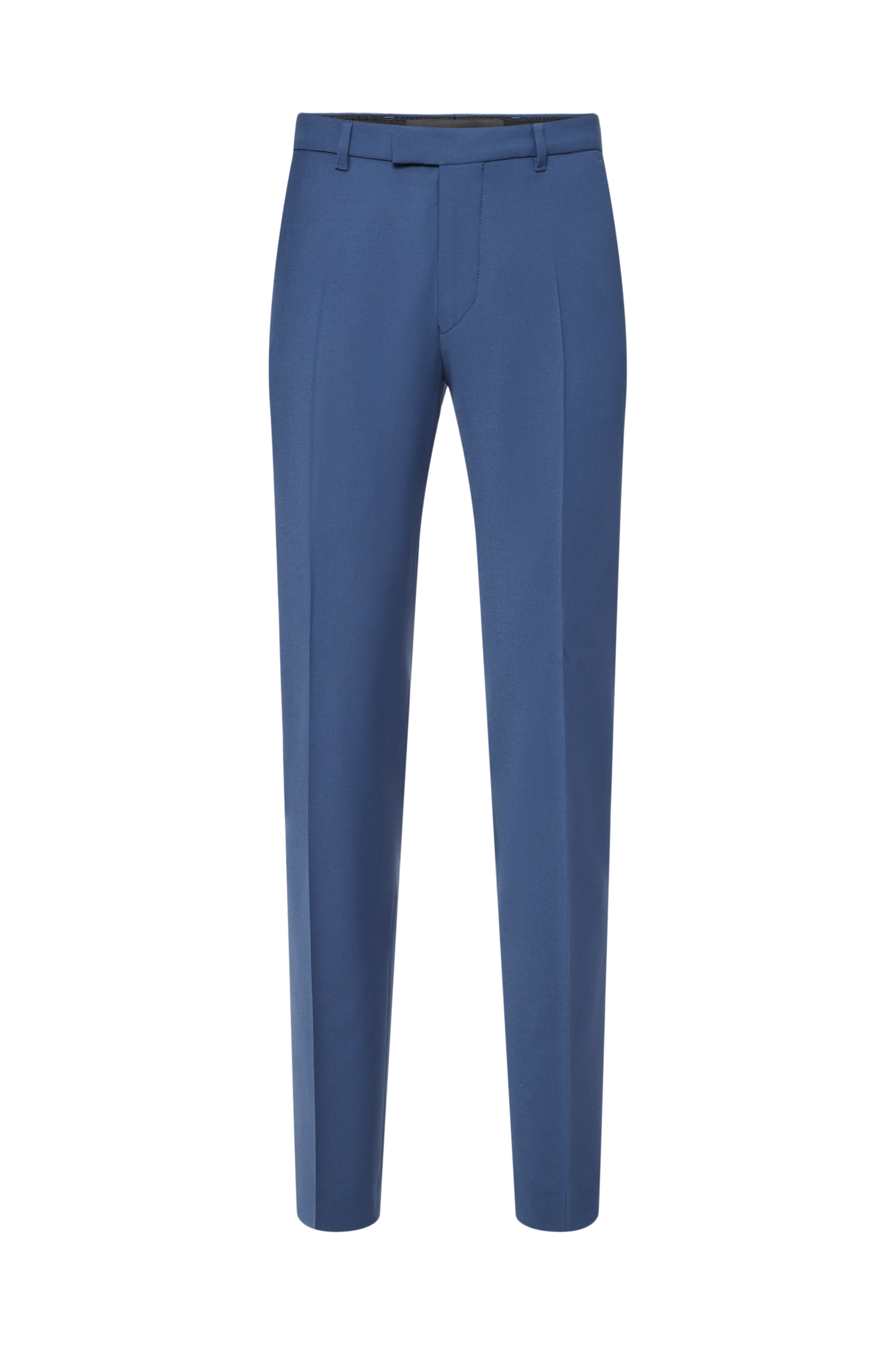 P-IRVING_SK - Skinny fit suit in bi-stretch - men - blue - Freisteller Detailansicht