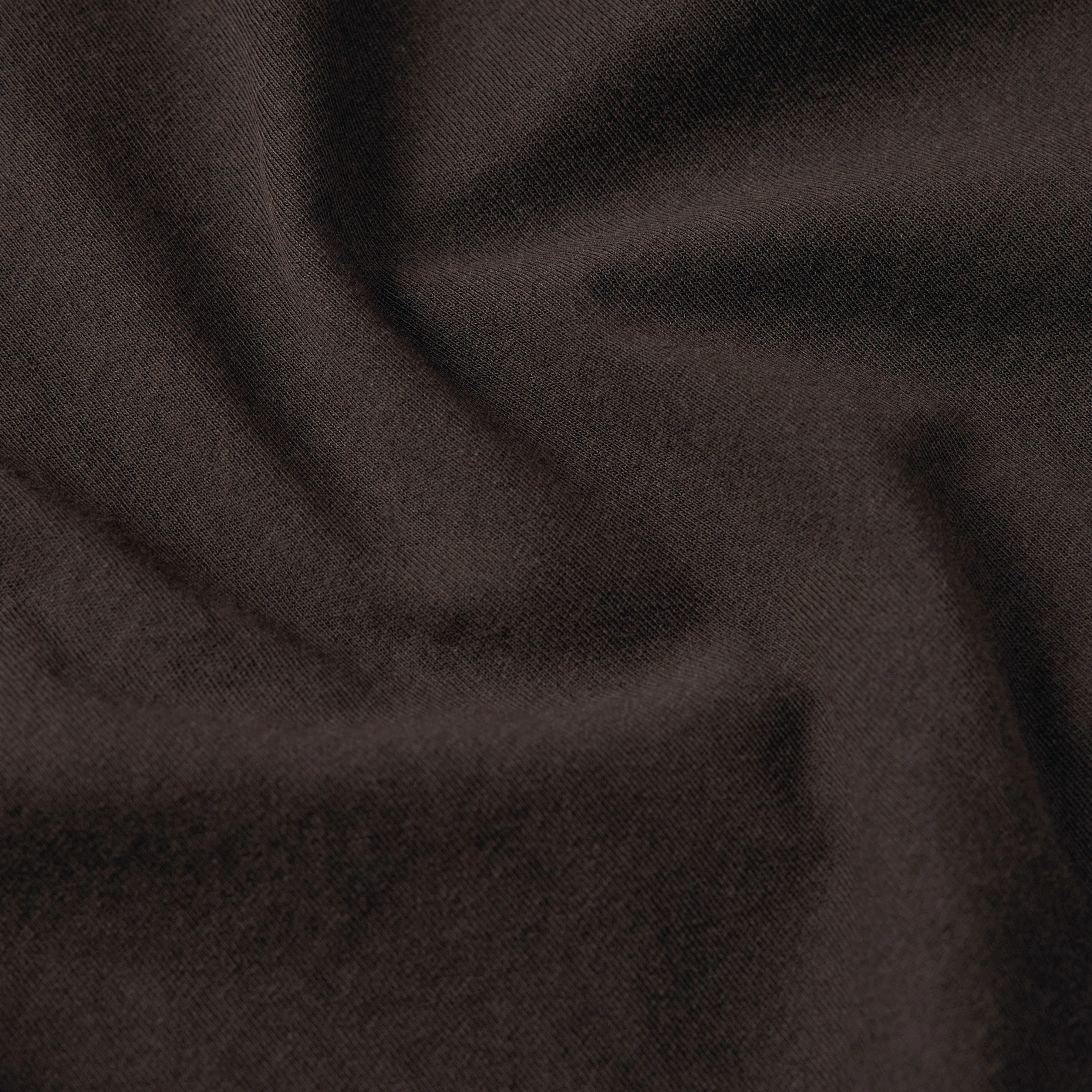 JULIENO - Slim Fit T-shirt van puur katoen - heren - bruin - Materialbild (B2C)