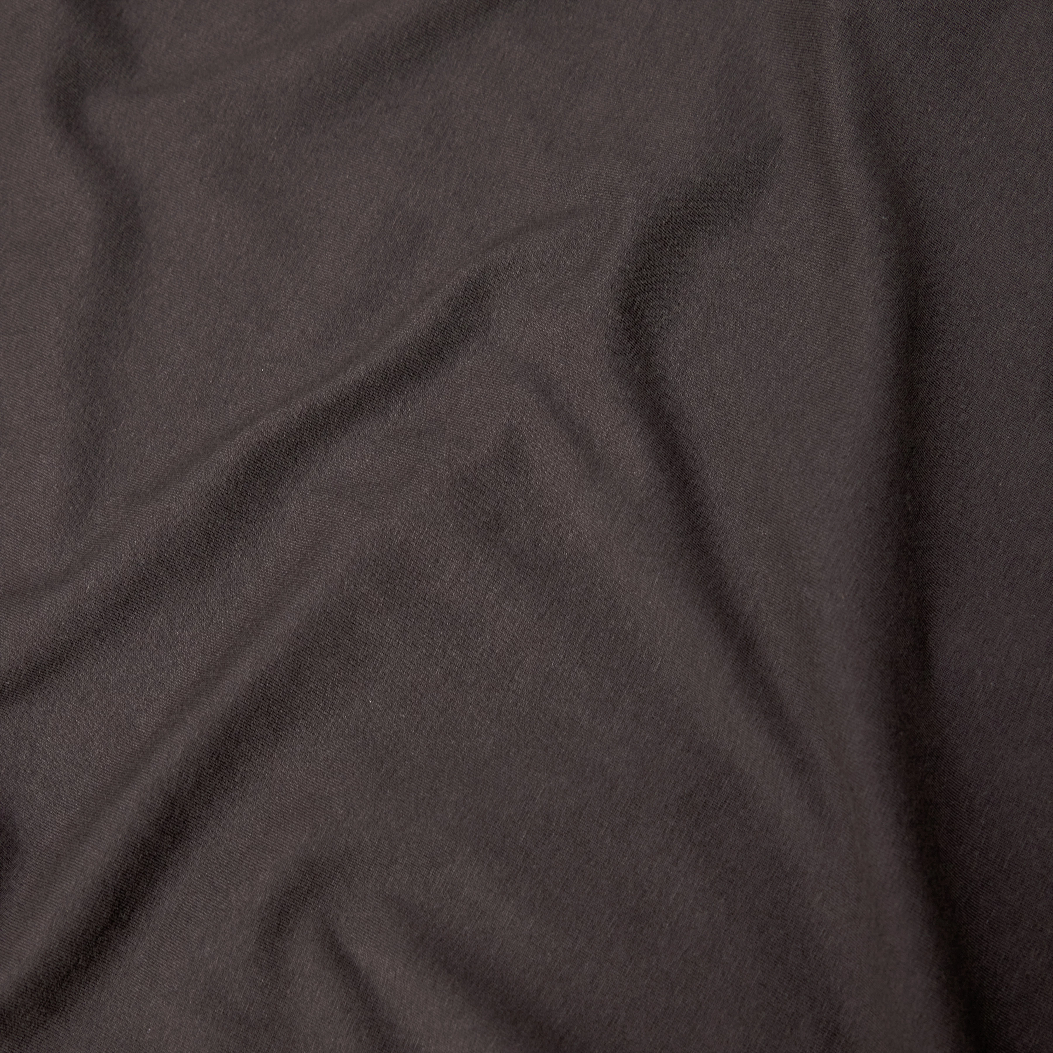 DUSTIN - T-shirt with stand-up collar in cotton - men - brown - Materialbild (B2C)