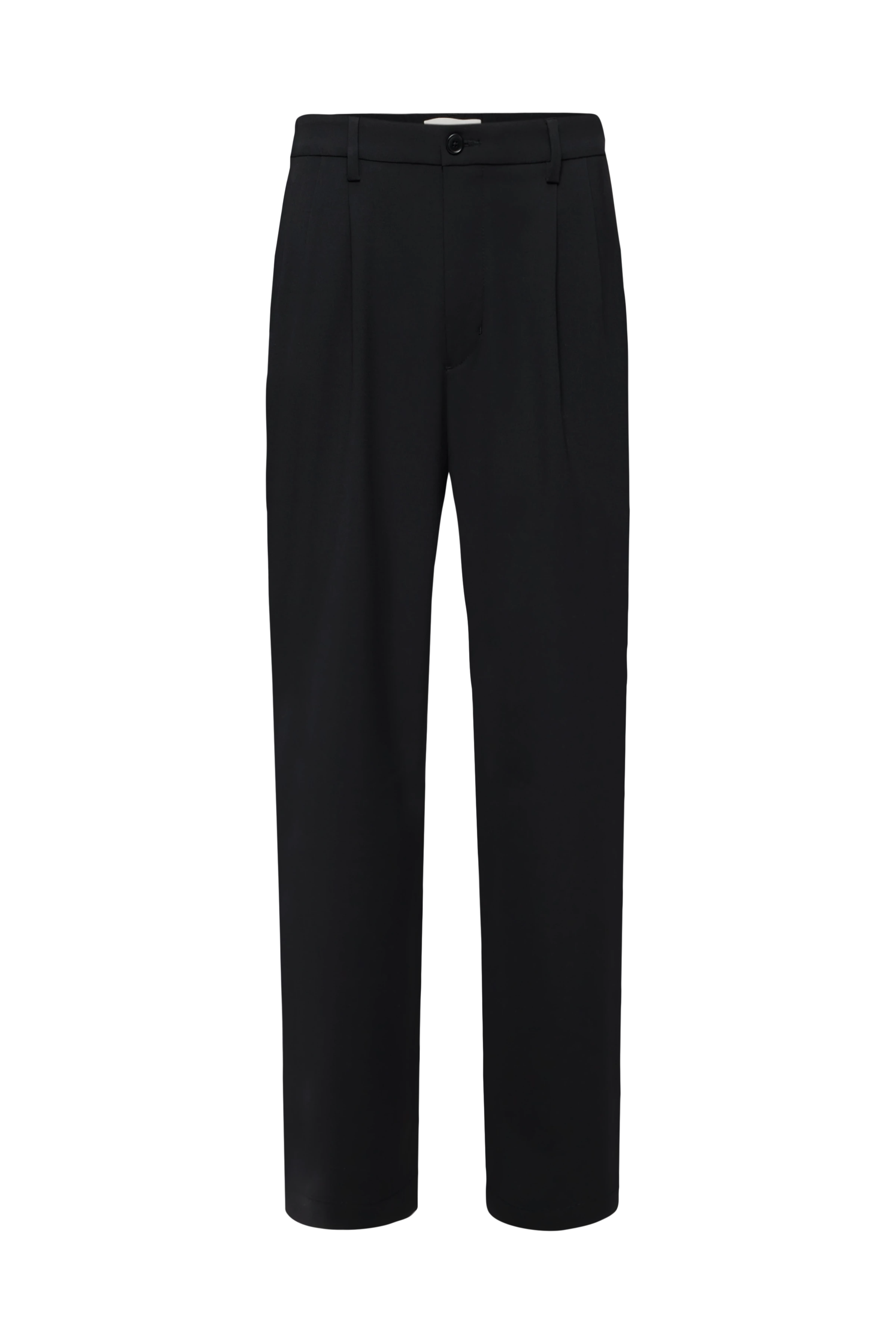 KARYKO - Chino in Gabardine - Herren - schwarz - Freisteller Frontansicht