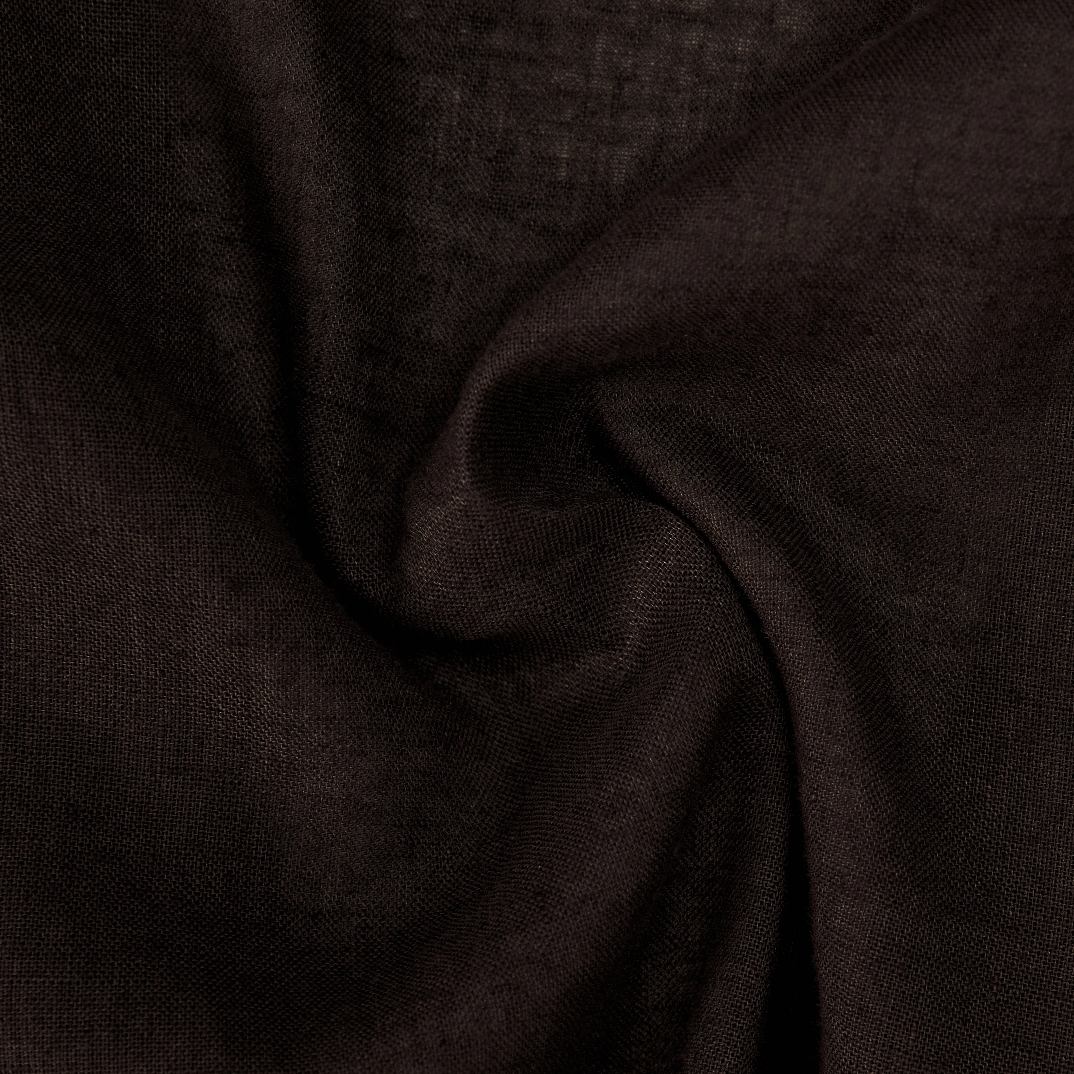 RAMIS - Regular Fit Hemd in Leinen-Baumwoll Mix - Herren - braun - Materialbild (B2C)