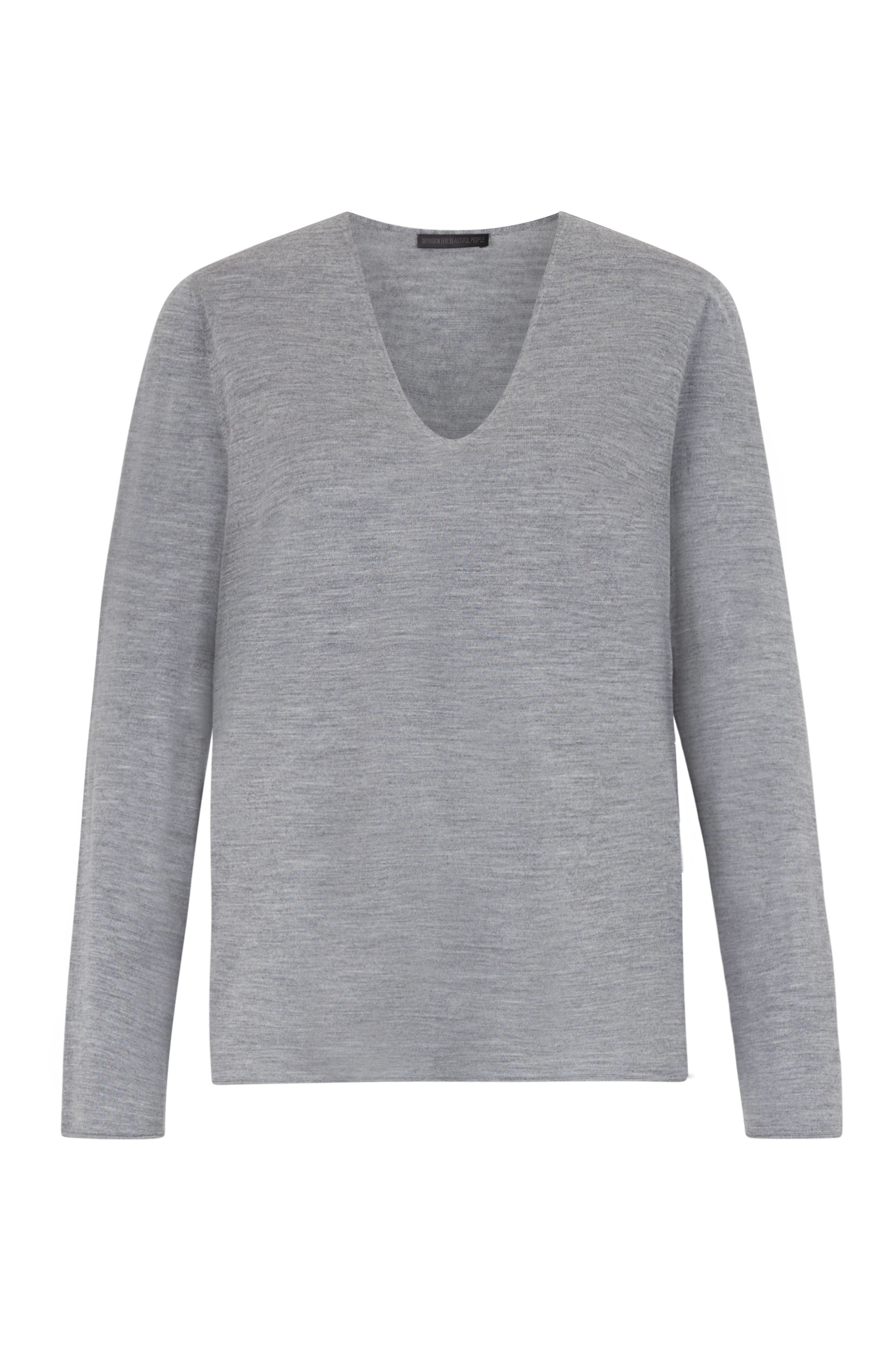 Drykorn for beautiful people Rollkragenpullover hellgrau cheapest meliert Casual-Look