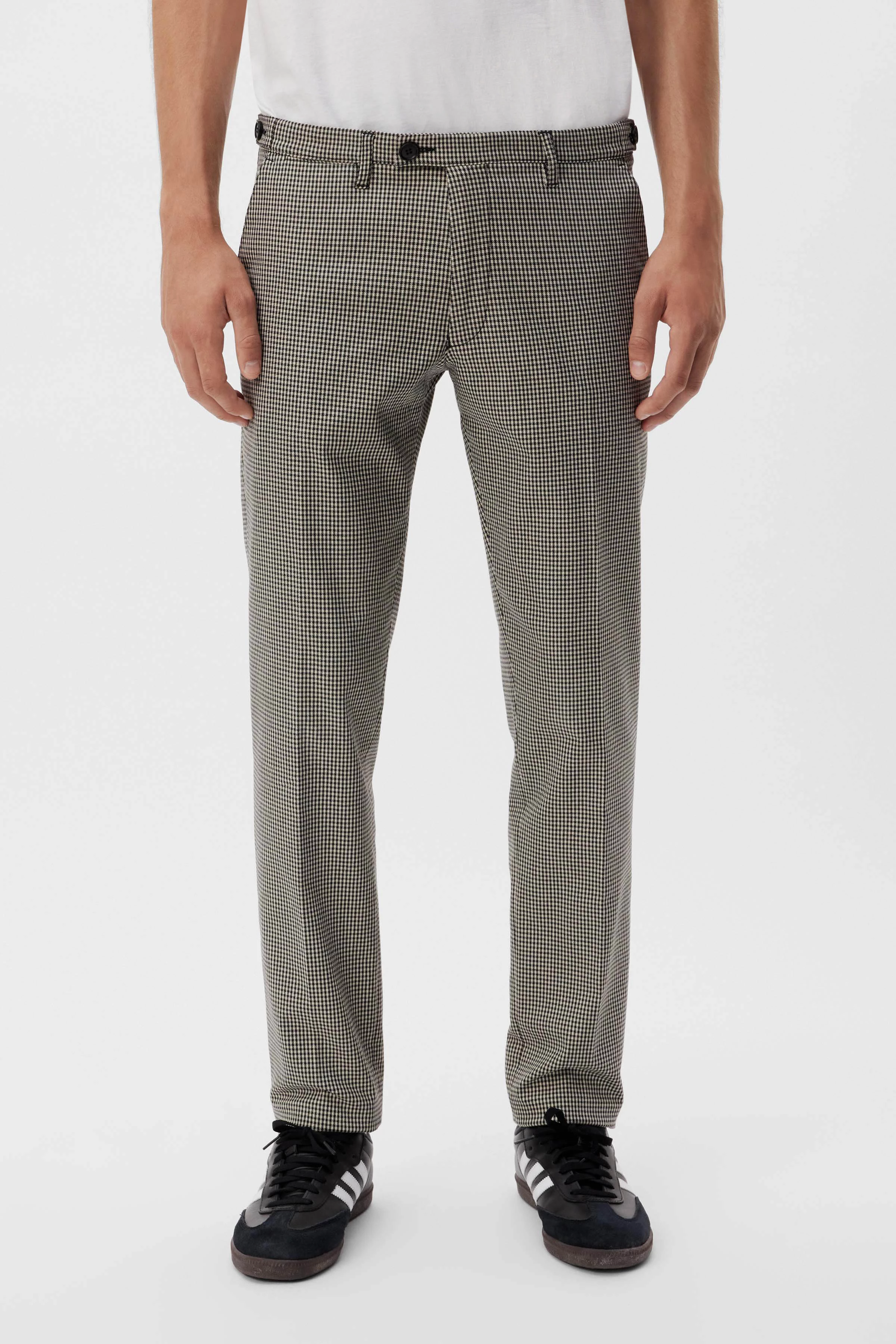 KILL - Chino mit Mikrodessinierung - Herren - grau - Frontansicht