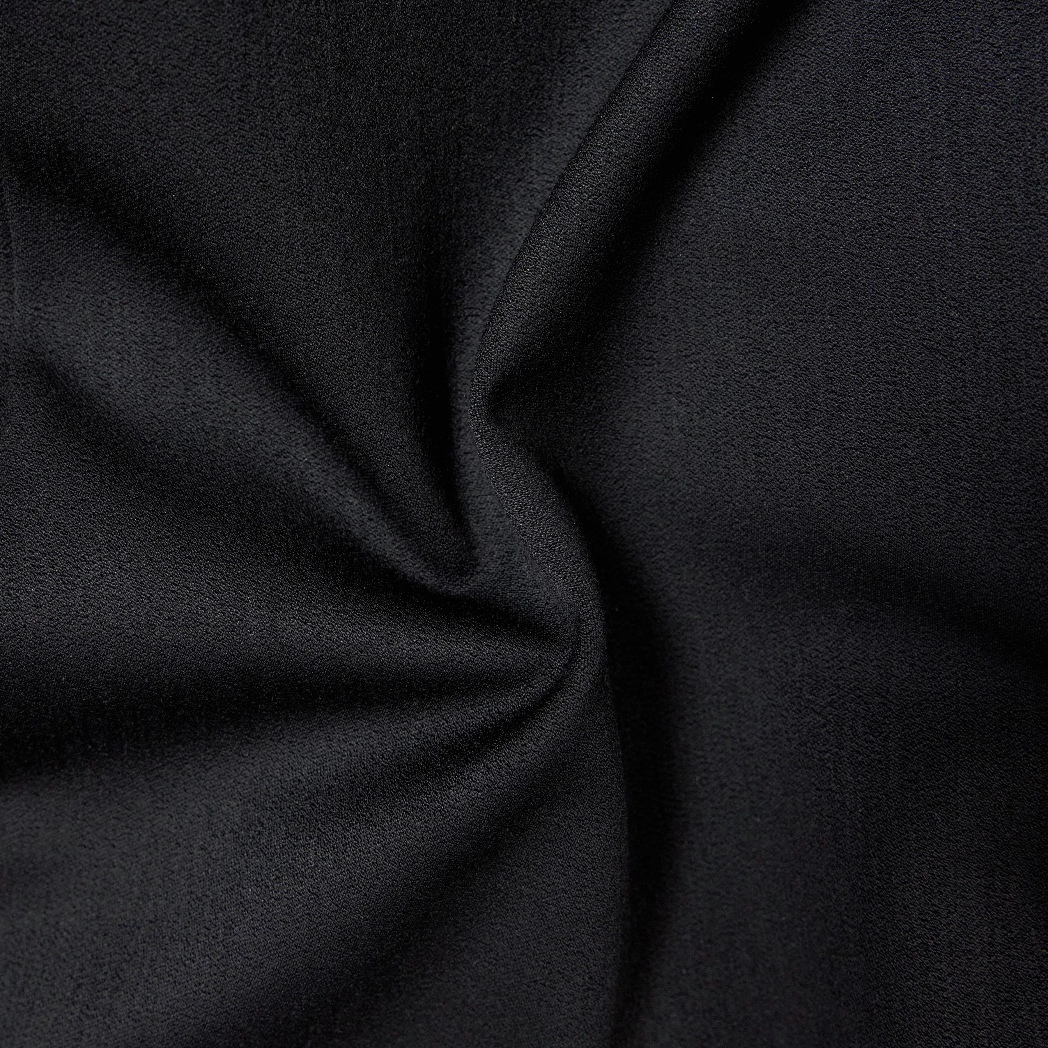 AJEND - Tailored trousers in viscose blend - men - black - Materialbild (B2C)