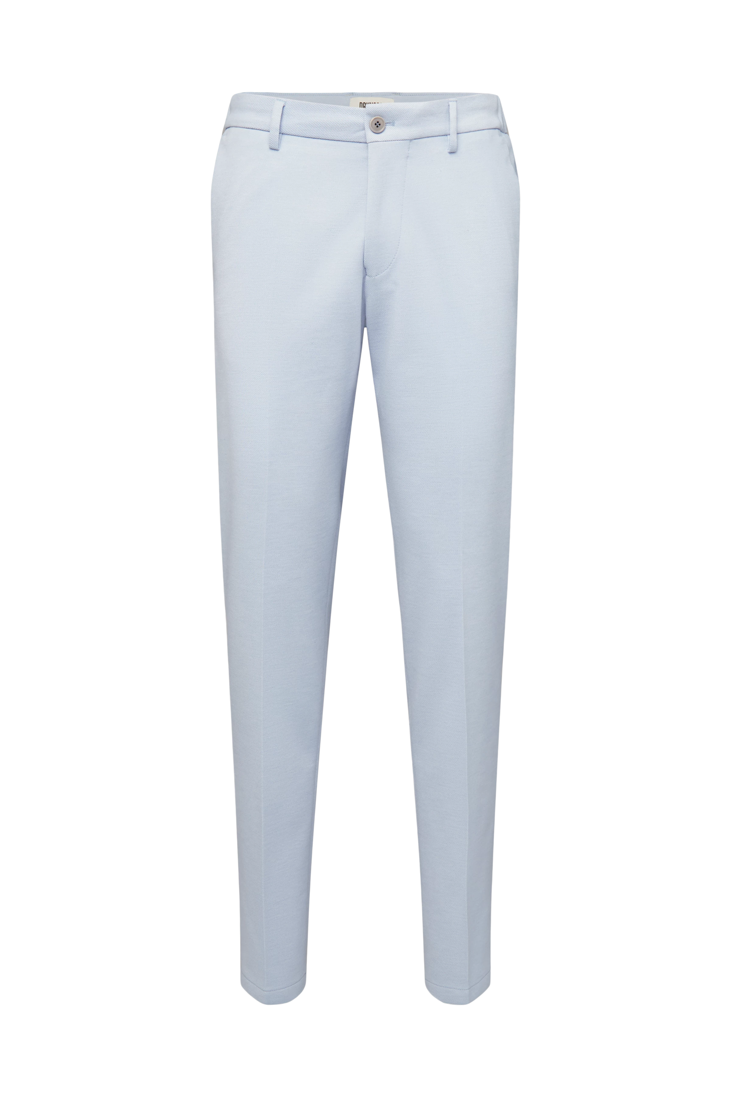 AJEND - Tailored trousers in soft jersey - men - blue - Freisteller Frontansicht