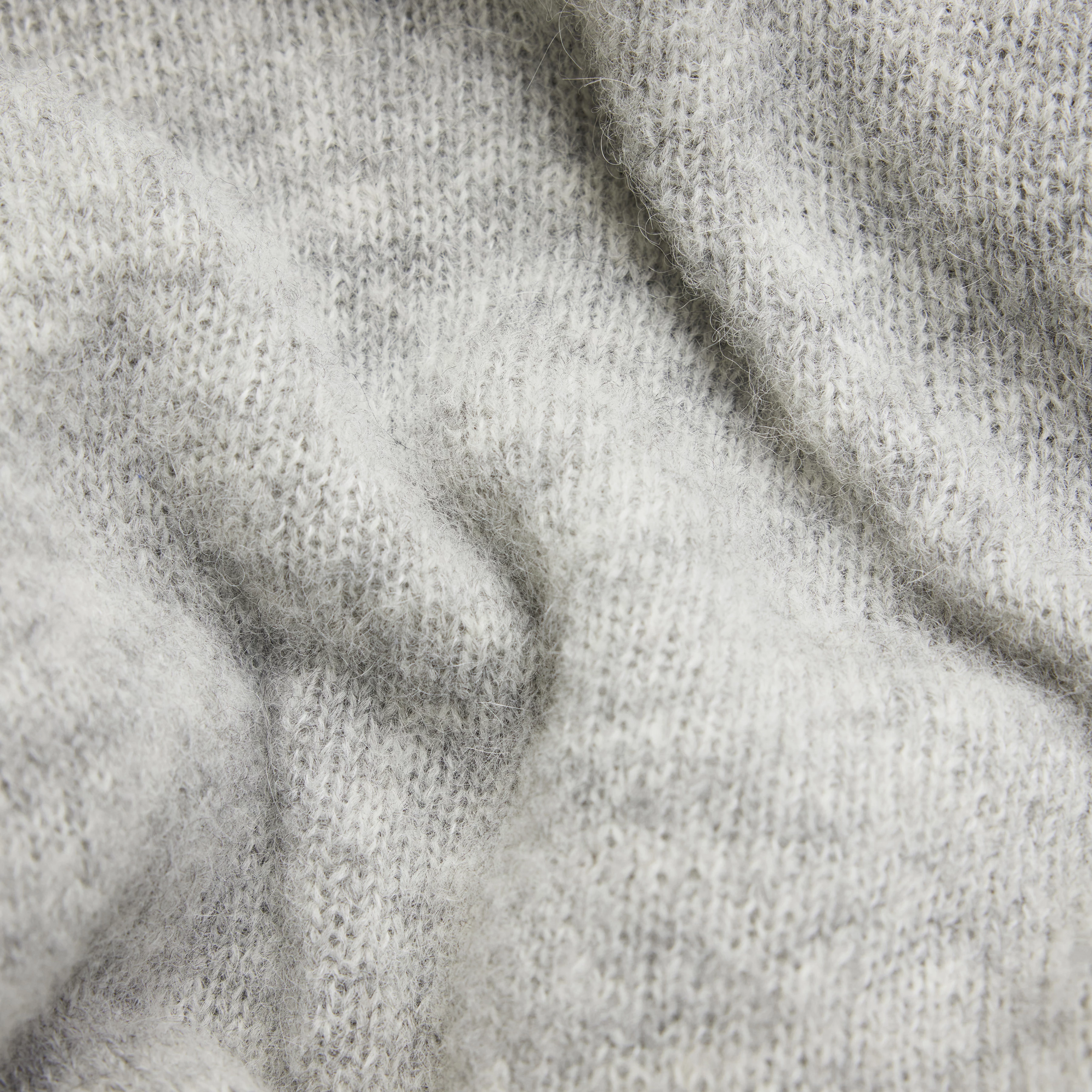 PEMIRI_2 - Pullover in luxuriösem Alpaka-Mix - Damen - grau - Materialbild (B2C)