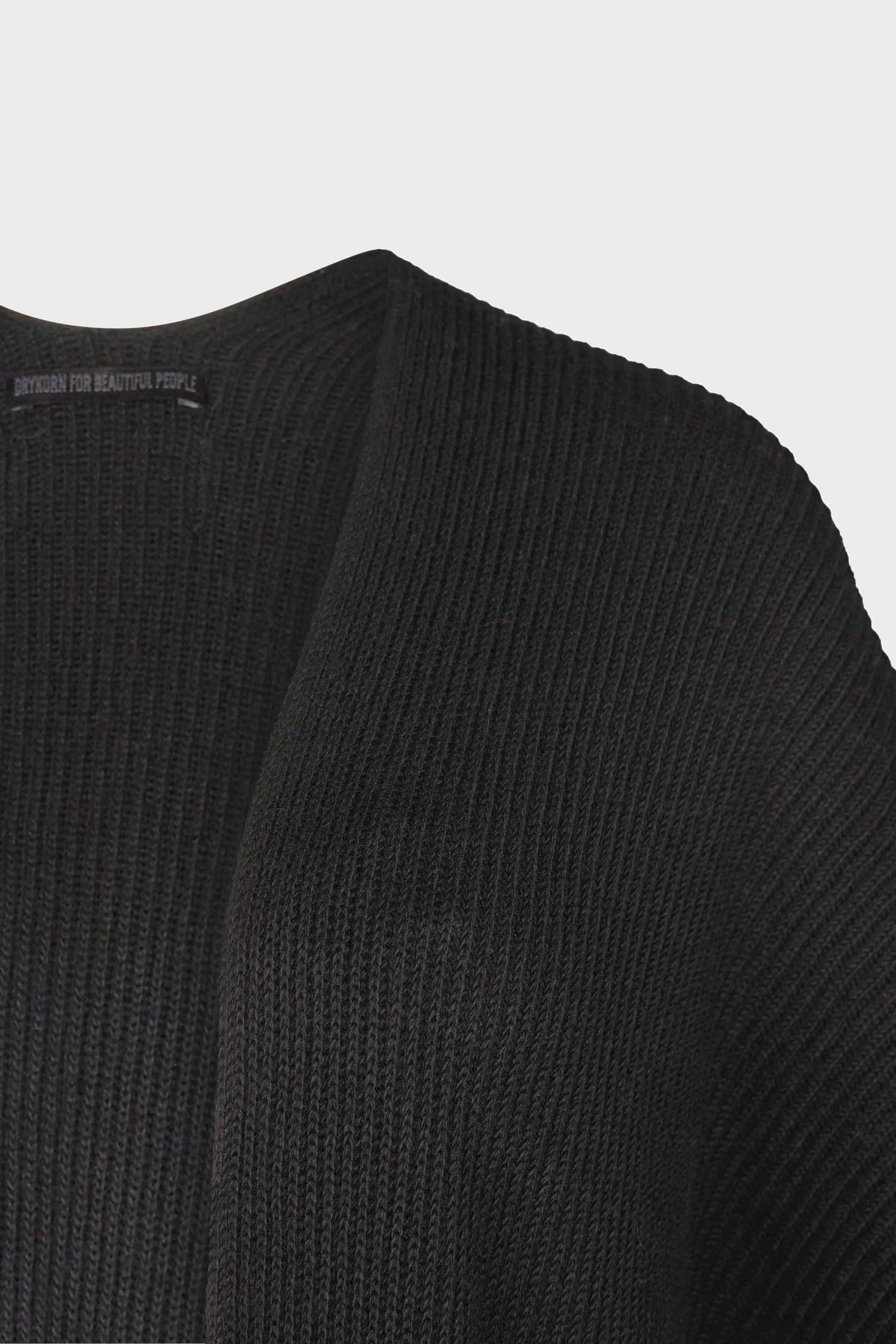 EVILYN - cardigan en laine mélangée - women - noir - Freisteller Detailansicht