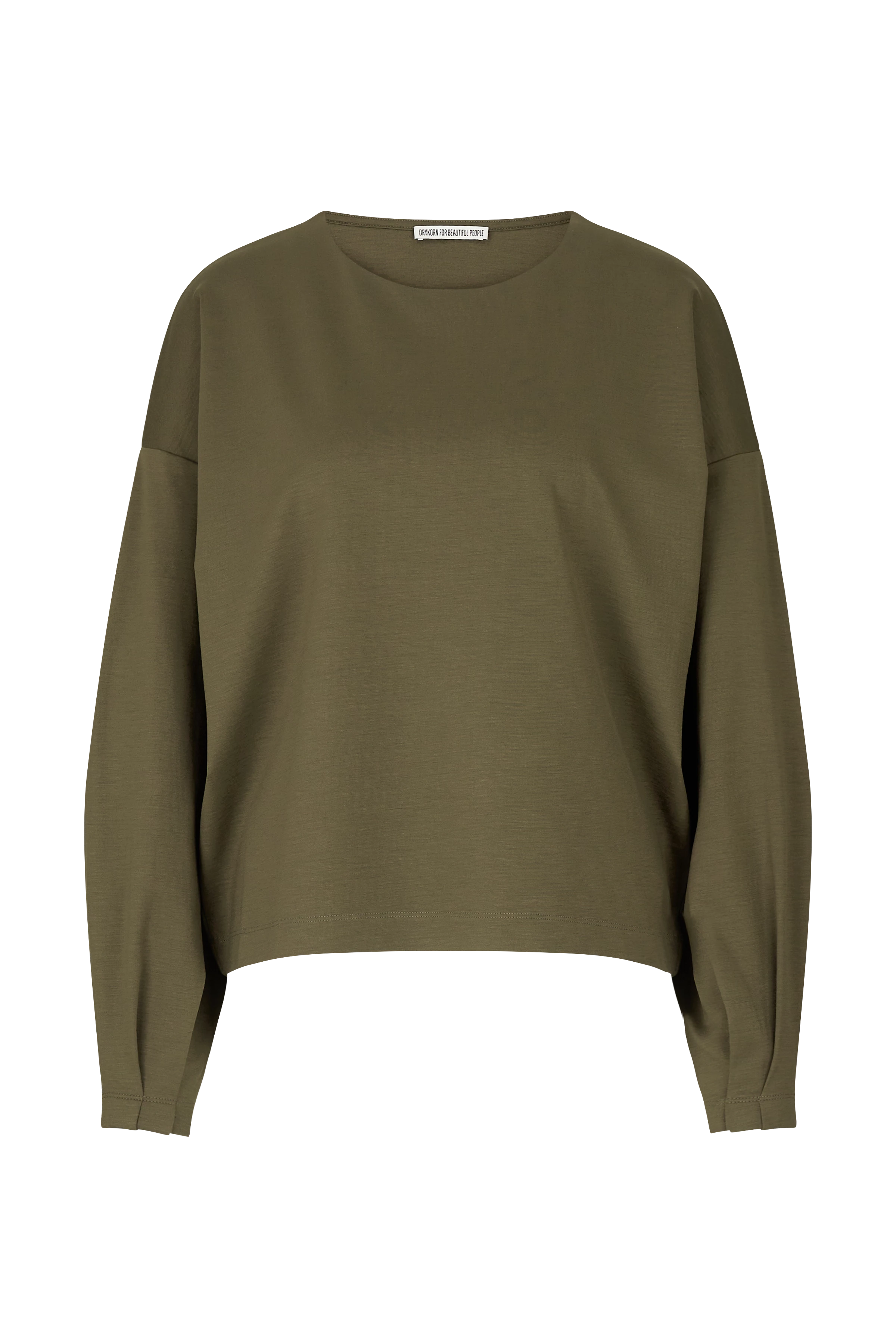 GADESSY - Longsleeve in Lyocell-Mix - Damen - braun - Freisteller Frontansicht