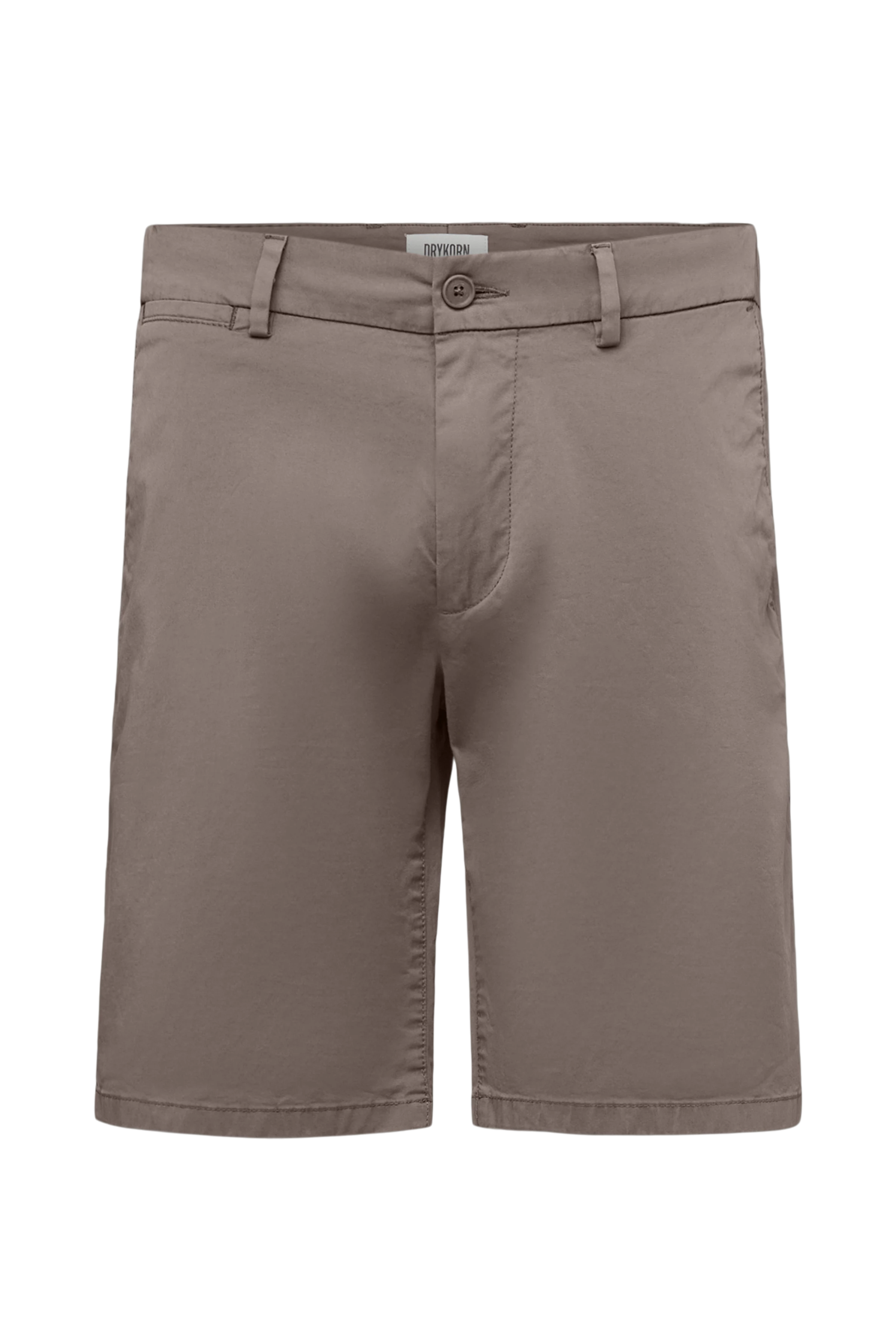 KEND - Chino Shorts in Baumwoll-Twill - Herren - braun - Freisteller Frontansicht