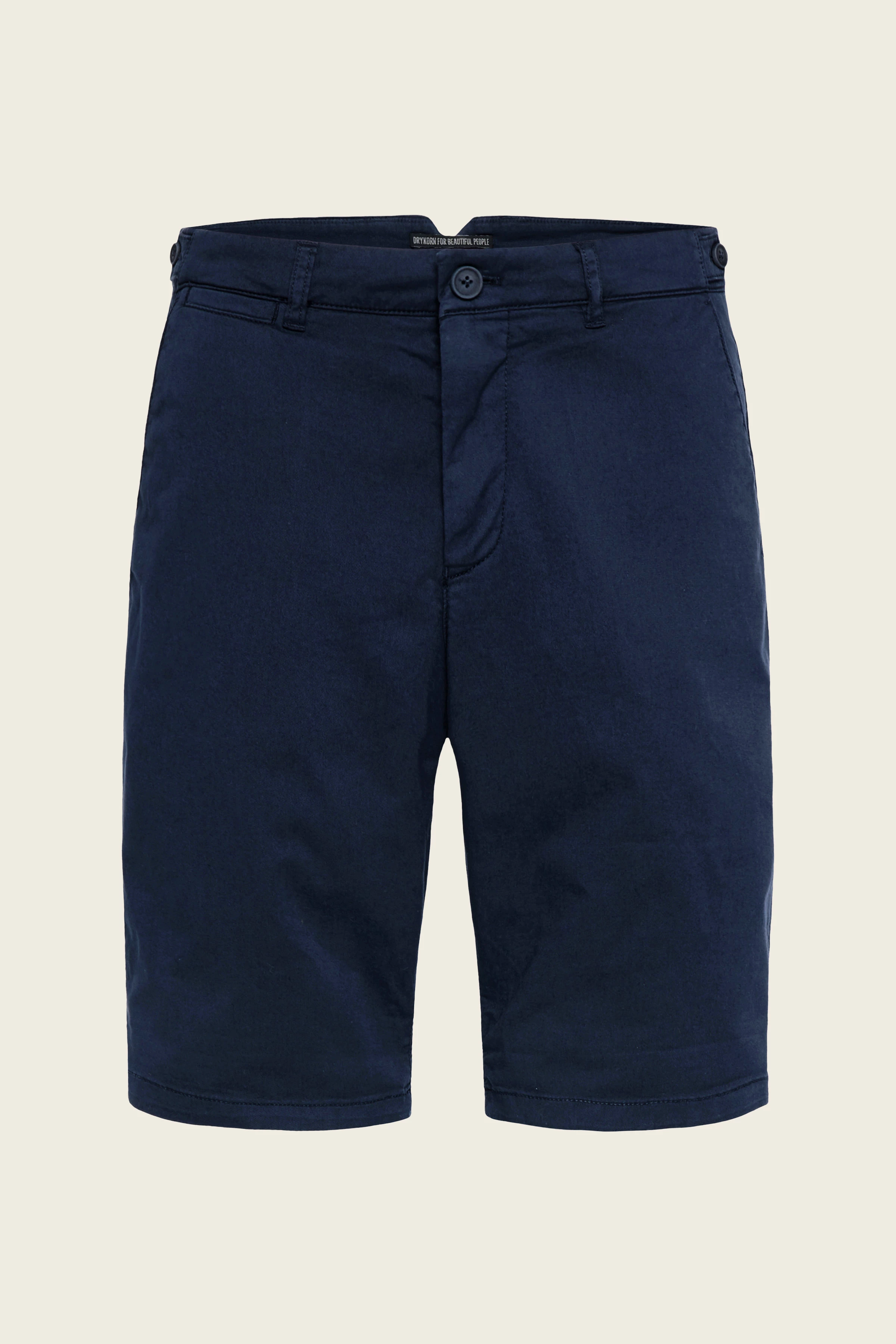 KRINK - classic chino shorts - men - blue - Freisteller Frontansicht