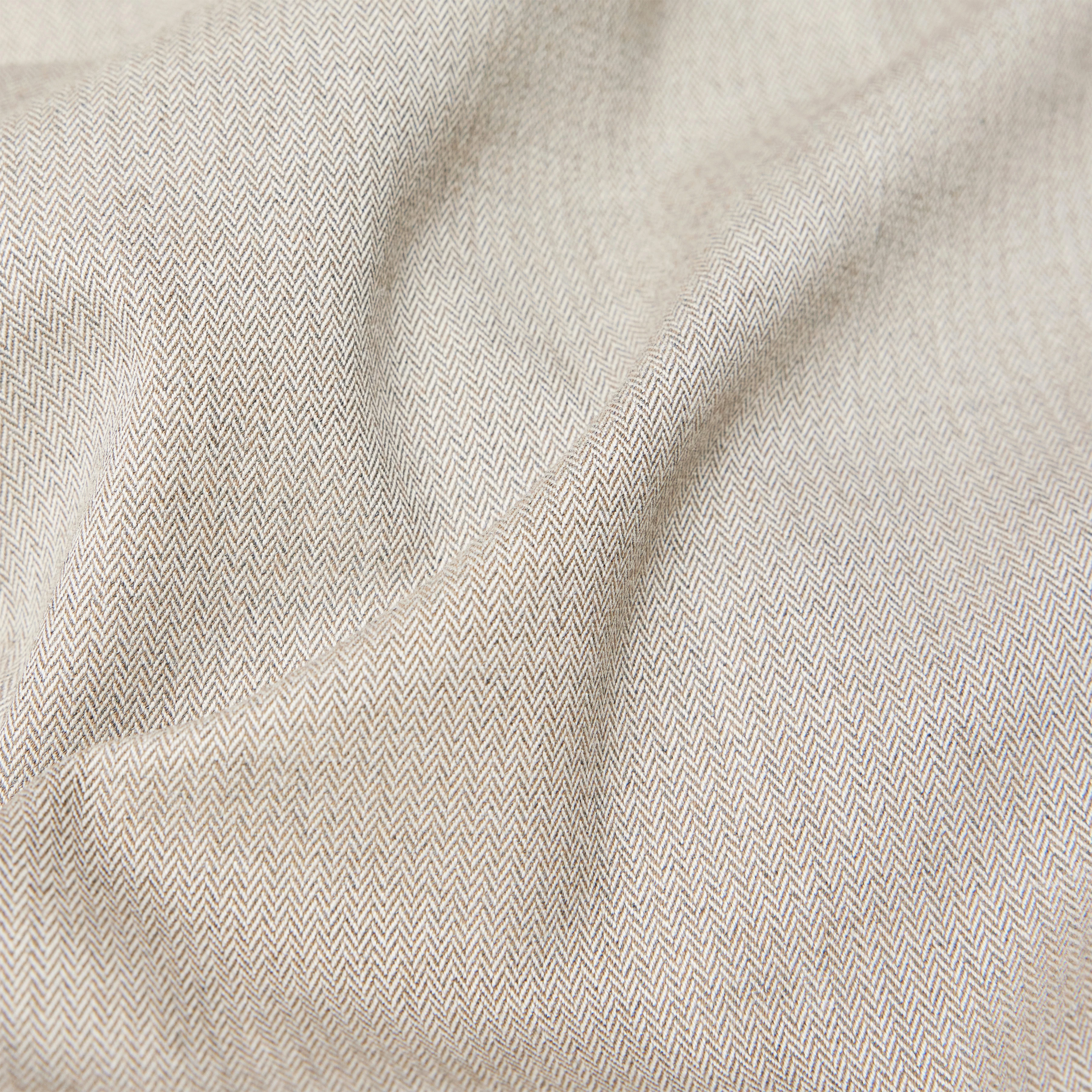 DISPATCH_0 - Pleated trousers in viscose blend - women - beige - Materialbild (B2C)