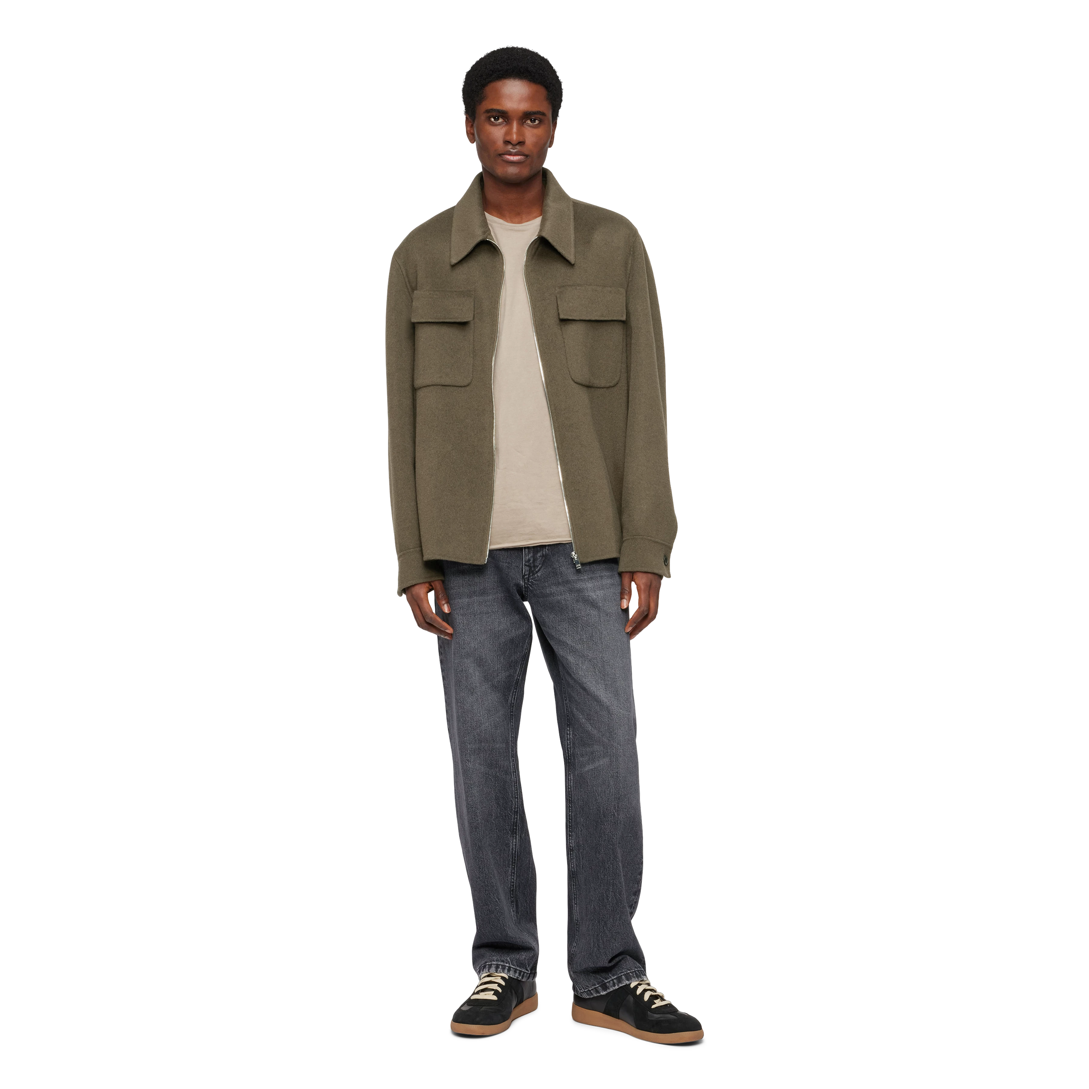 Herren Indoor Jacke KOSAN in grün von DRYKORN1