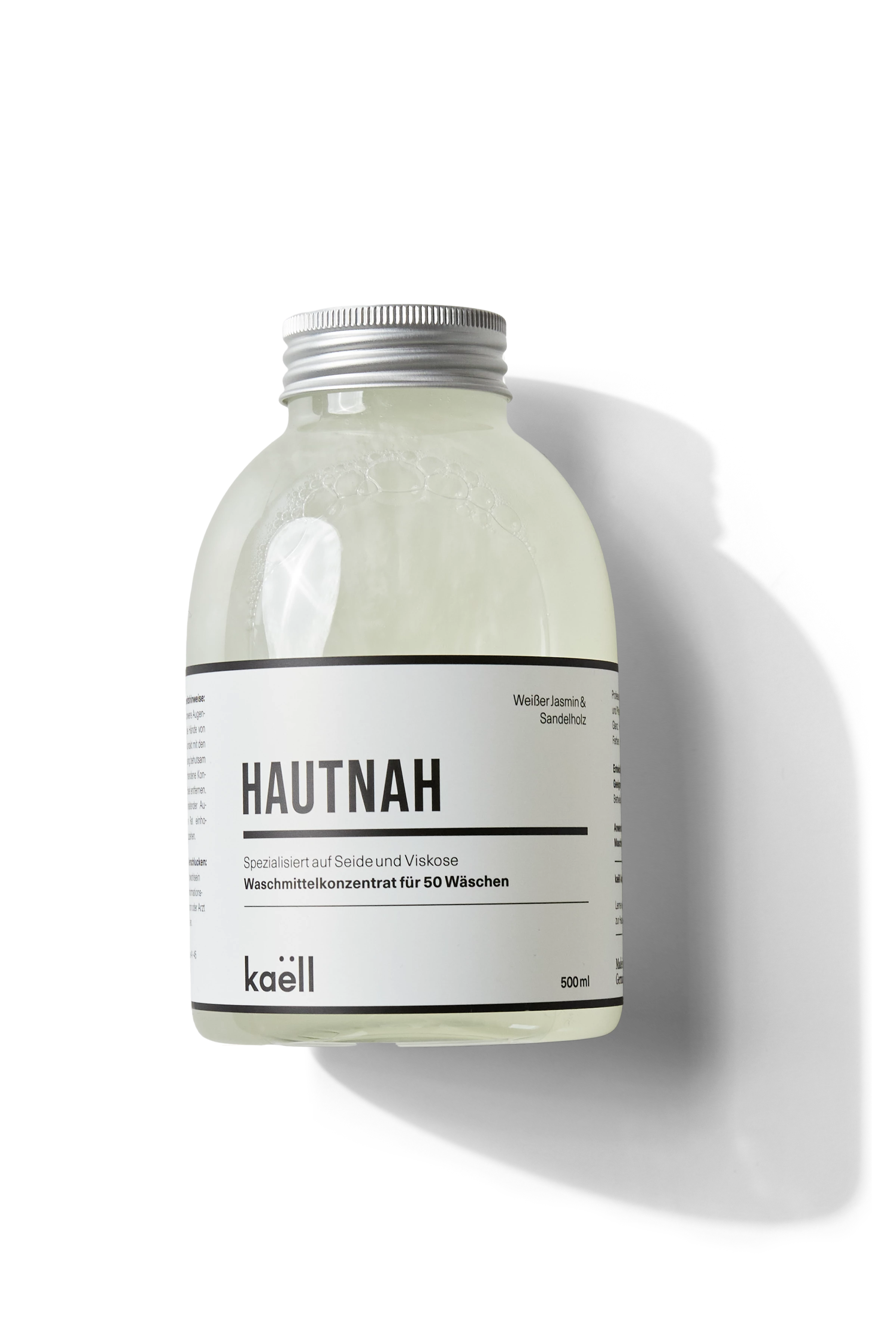 KAELL_HAUTNAH - Silk & Viscose Detergent, Kaëll, 500ml - unisex - white - Freisteller Frontansicht