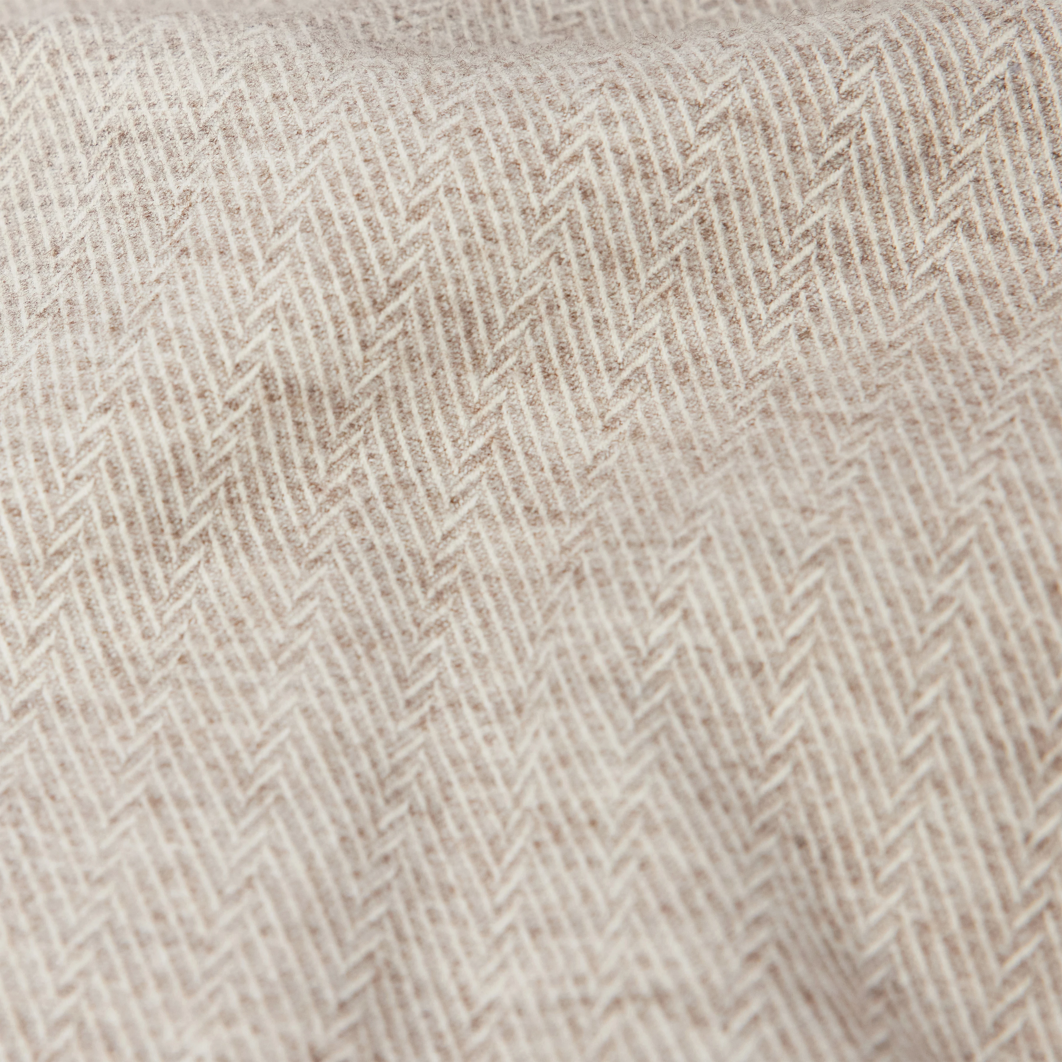 CHASY_RGLR - Casual Hose mit Bundfalte in Viskose-Woll-Mix - Herren - beige - Materialbild (B2C)