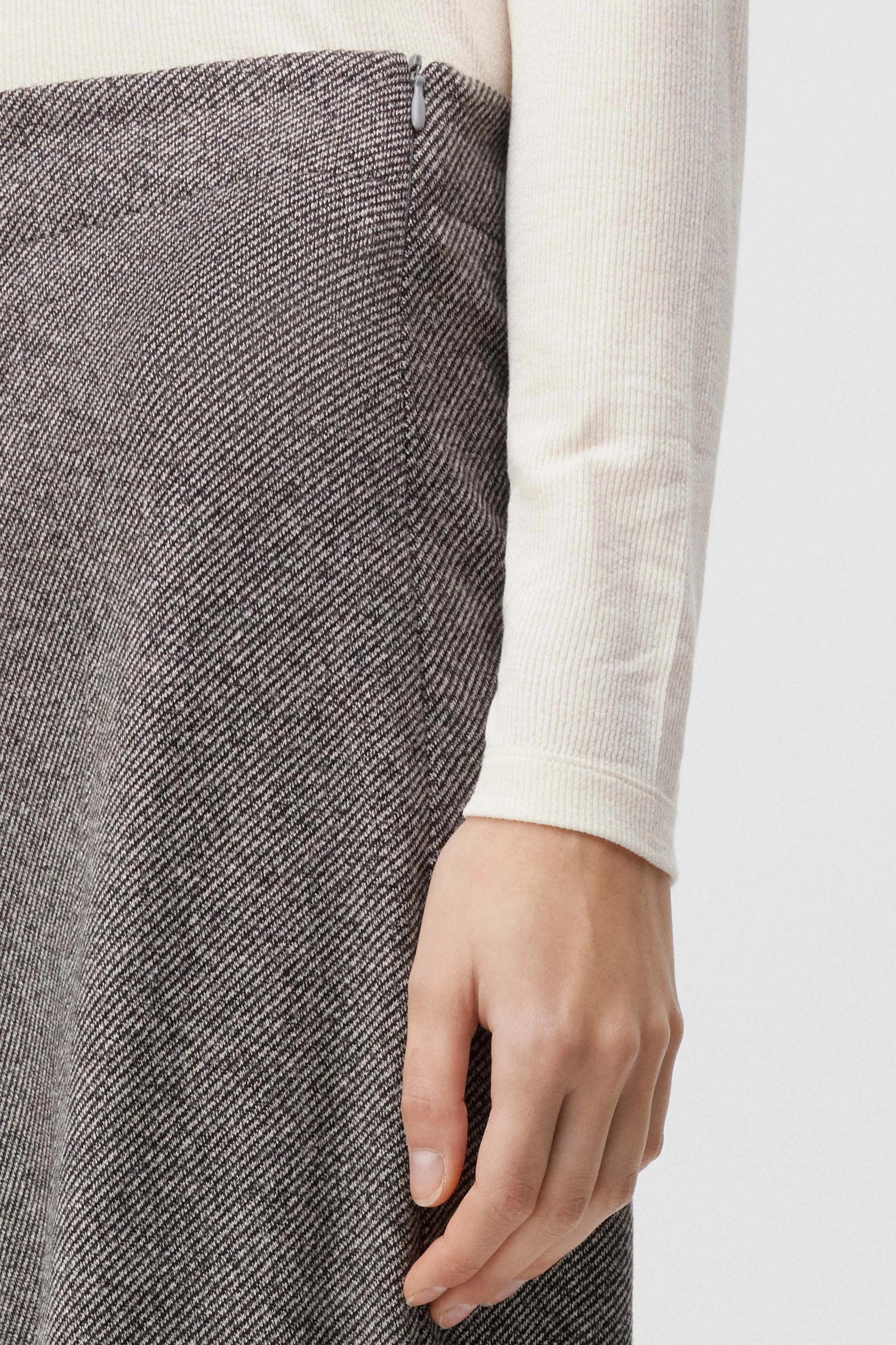 BEFORE - jersey marlene trousers - women - grey - Seitenansicht