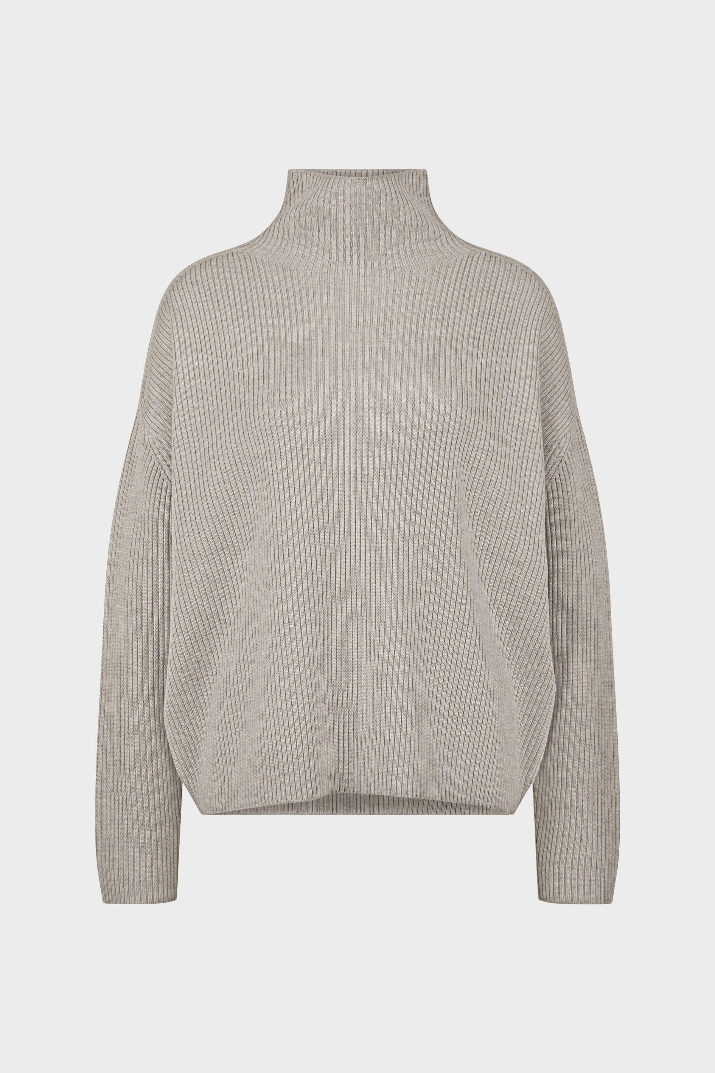 LIORA_2 - Coltrui van merinowol - dames - beige - Freisteller Frontansicht