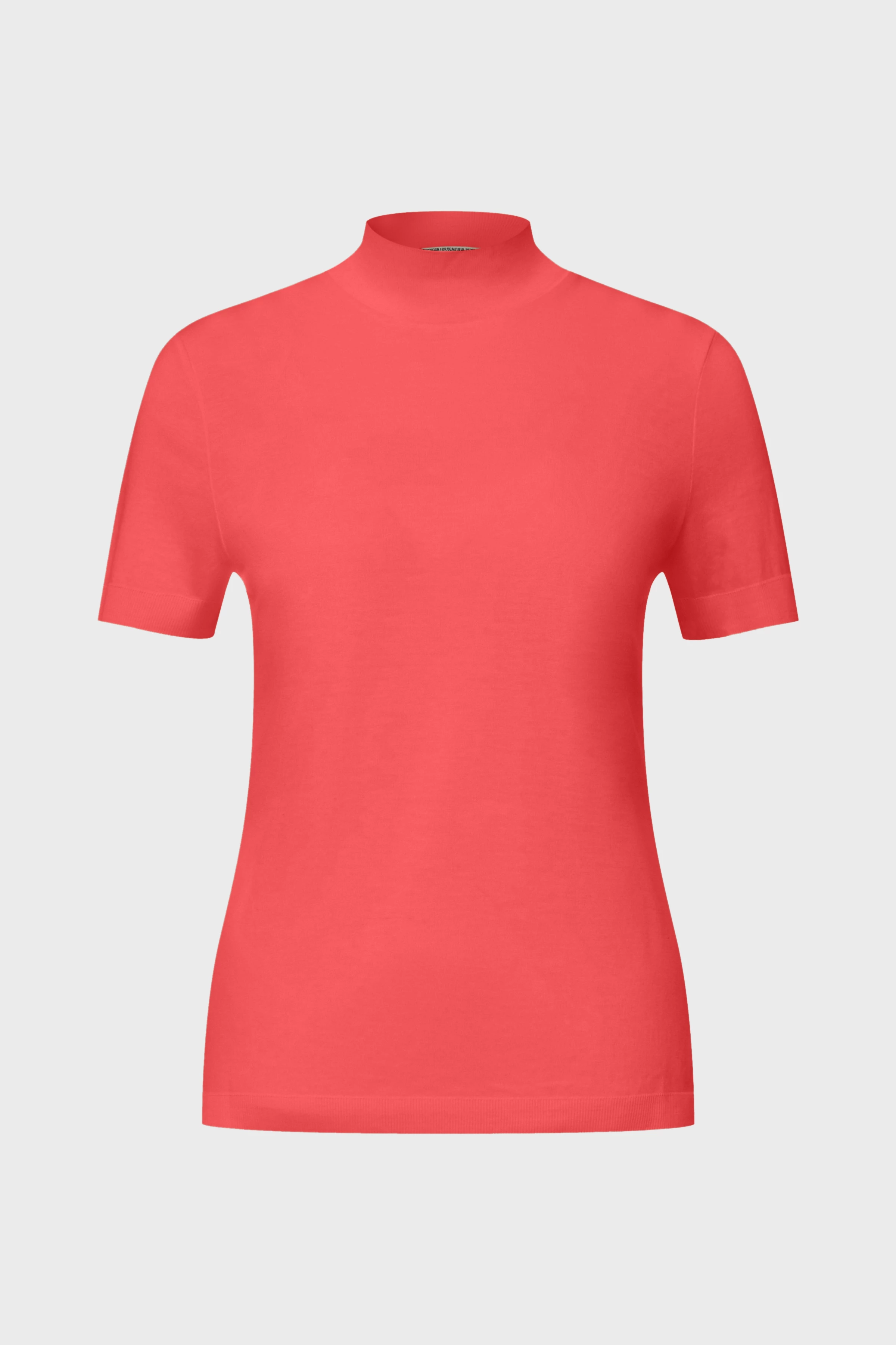 ZELLA - T-shirt in lyocell-cotton jersey - women - orange - Freisteller Frontansicht