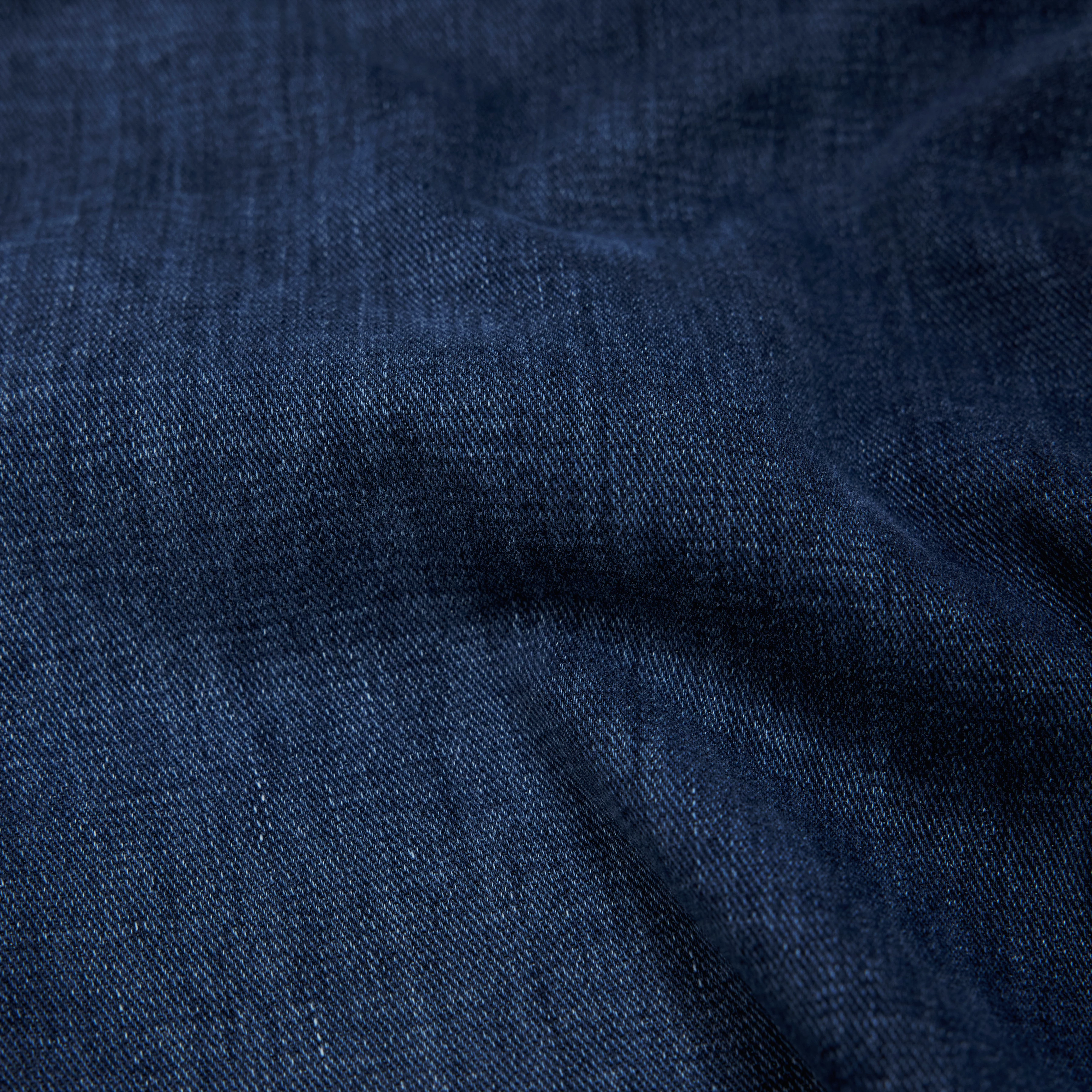 MEDLEY - Mid-waist jeans in dark-blue denim - women - blue - Materialbild (B2C)