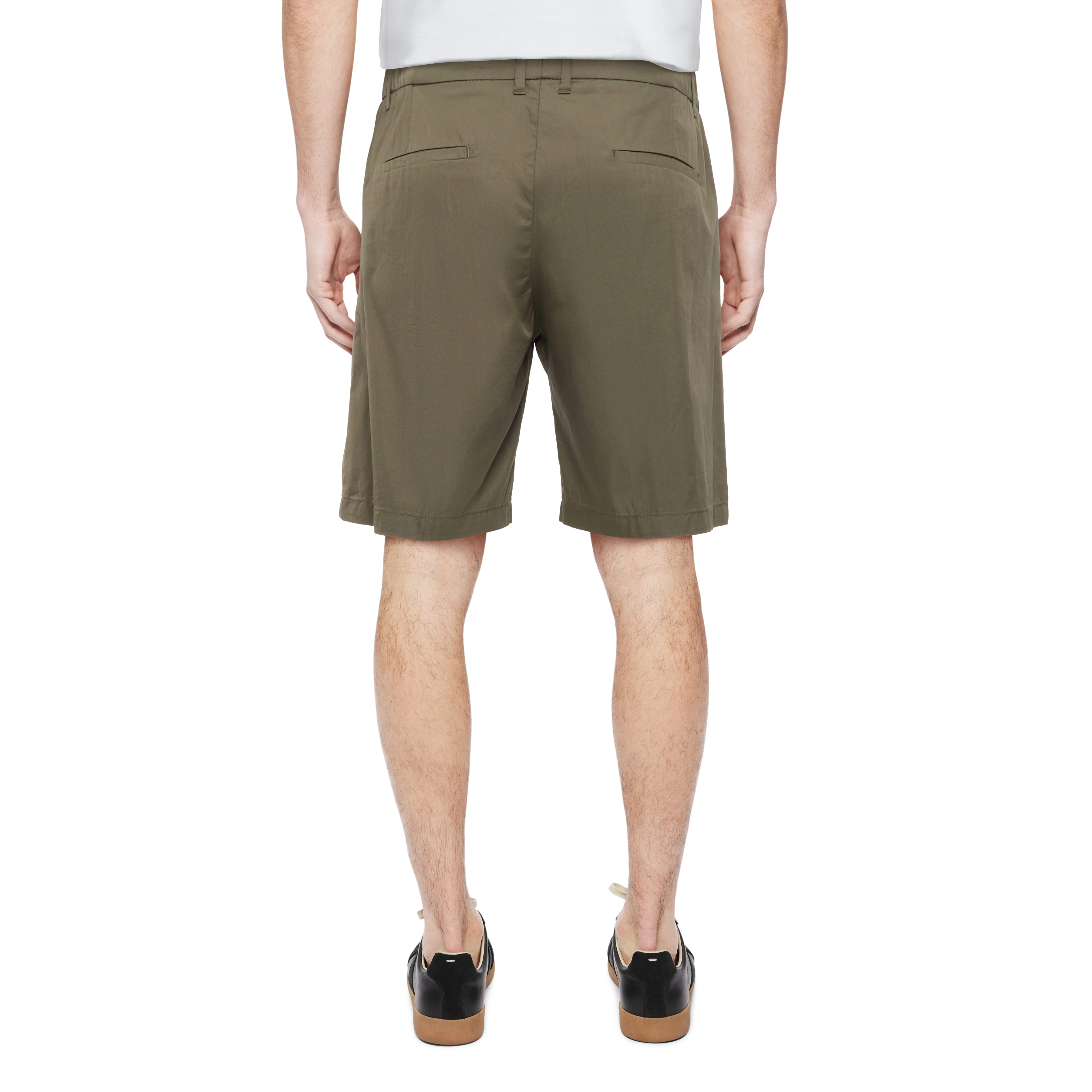 YASAN - Shorts in nylon - men - green - Rückansicht