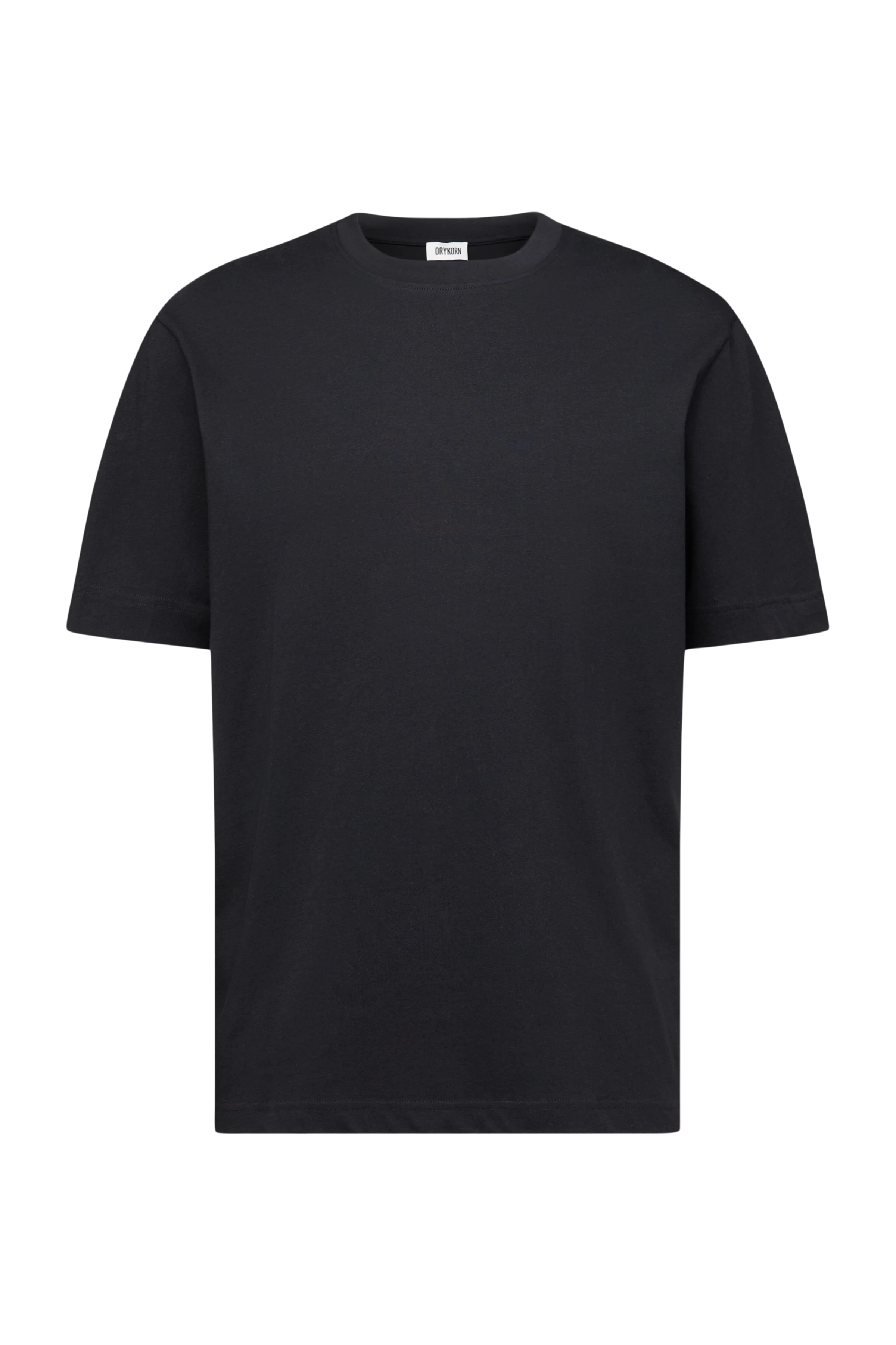 RAPHAEL - T-Shirt in reiner Baumwolle - Herren - schwarz - Freisteller Frontansicht