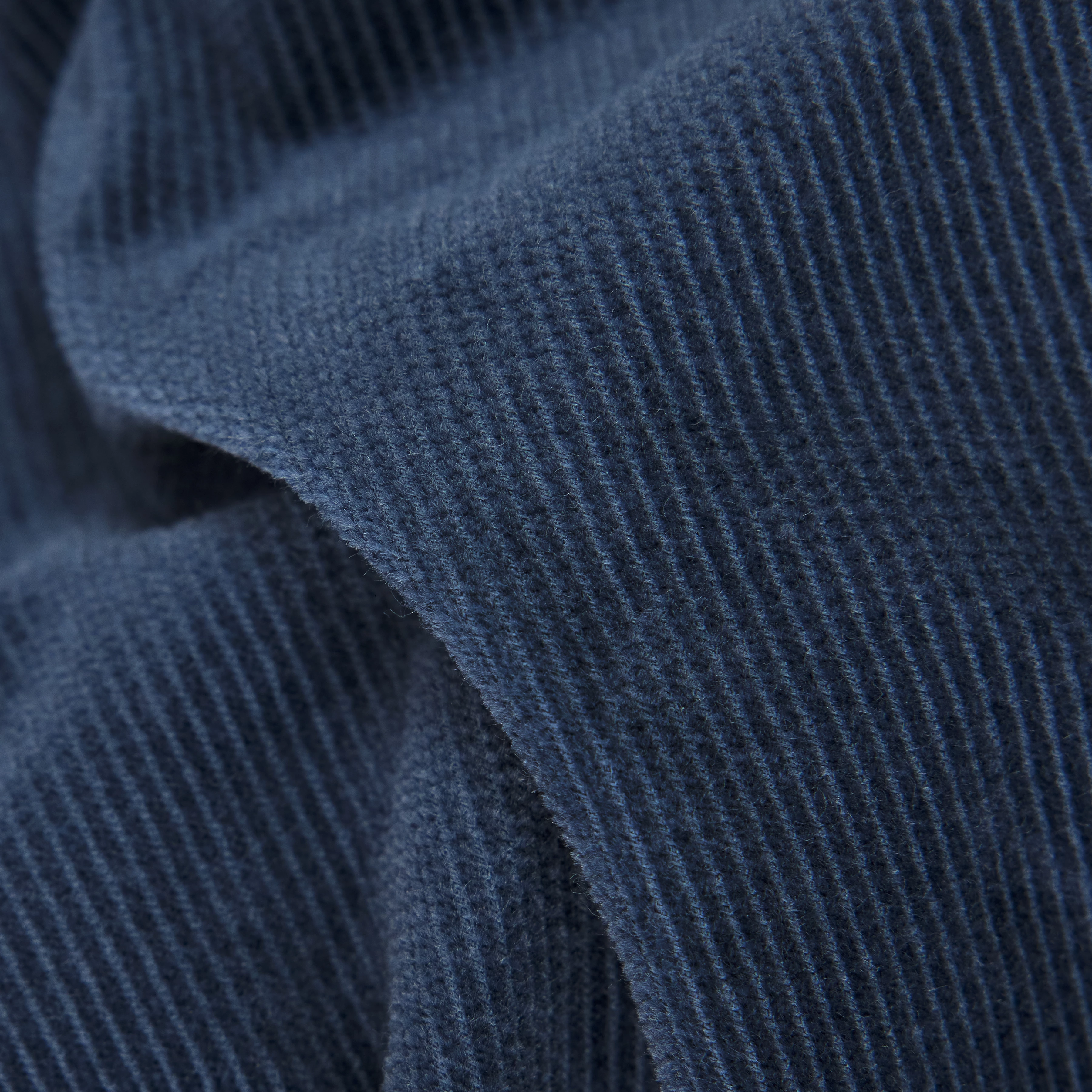 AJEND_RGLR - Konfektionierte Hose in Baumwolle - Herren - blau - Materialbild (B2C)