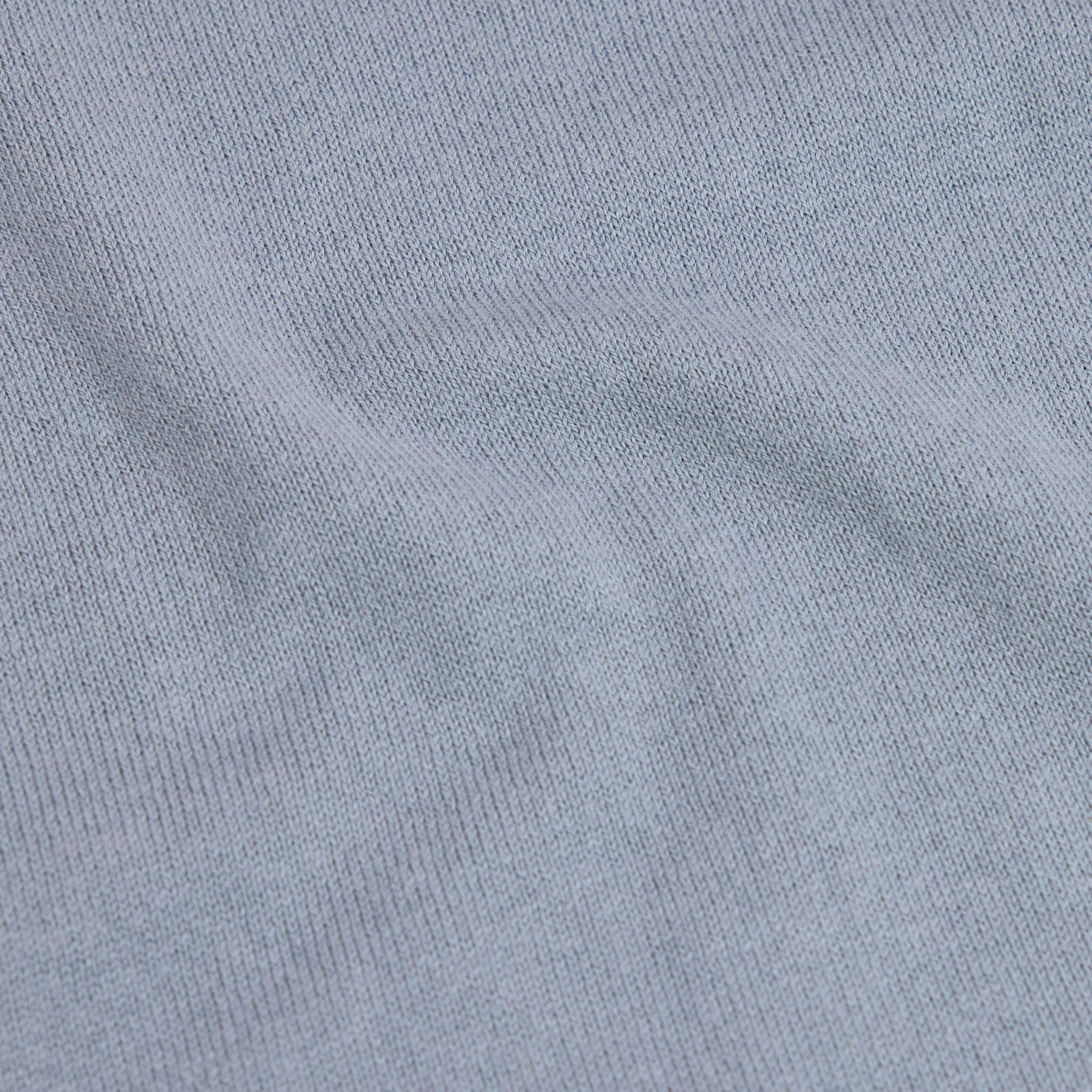 FINIA_2 - Knitted cotton-cashmere blend T-shirt - women - blue - Materialbild (B2C)