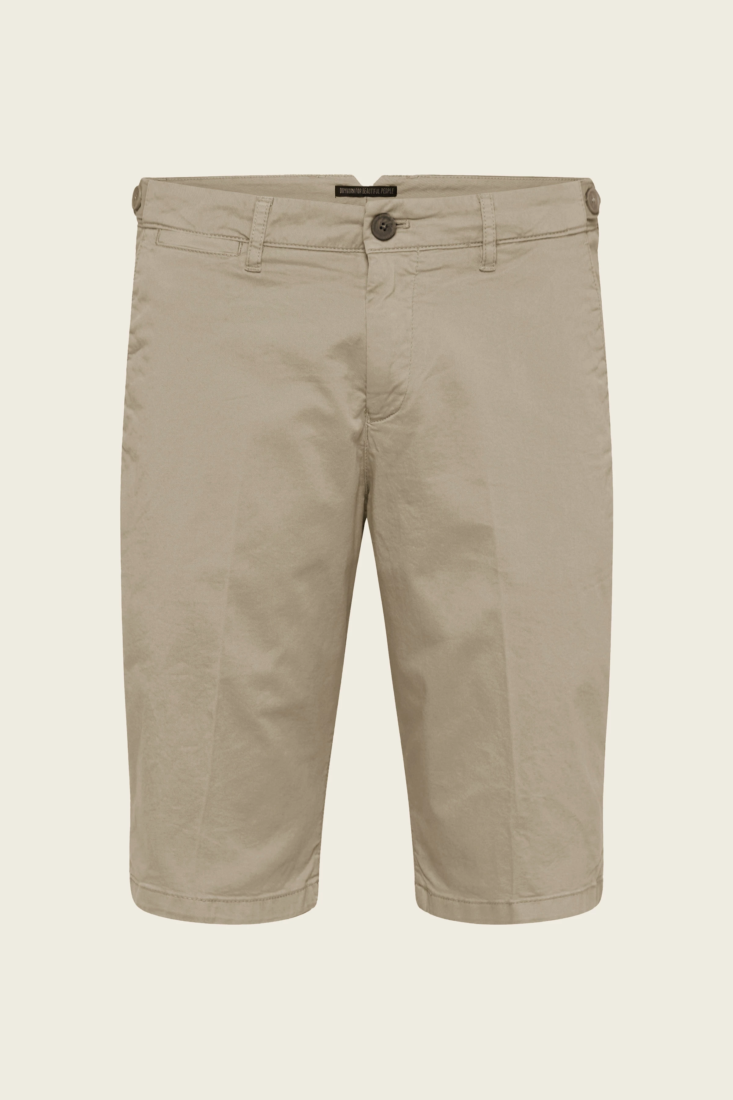 KRINK - classic chino shorts - men - brown - Freisteller Frontansicht