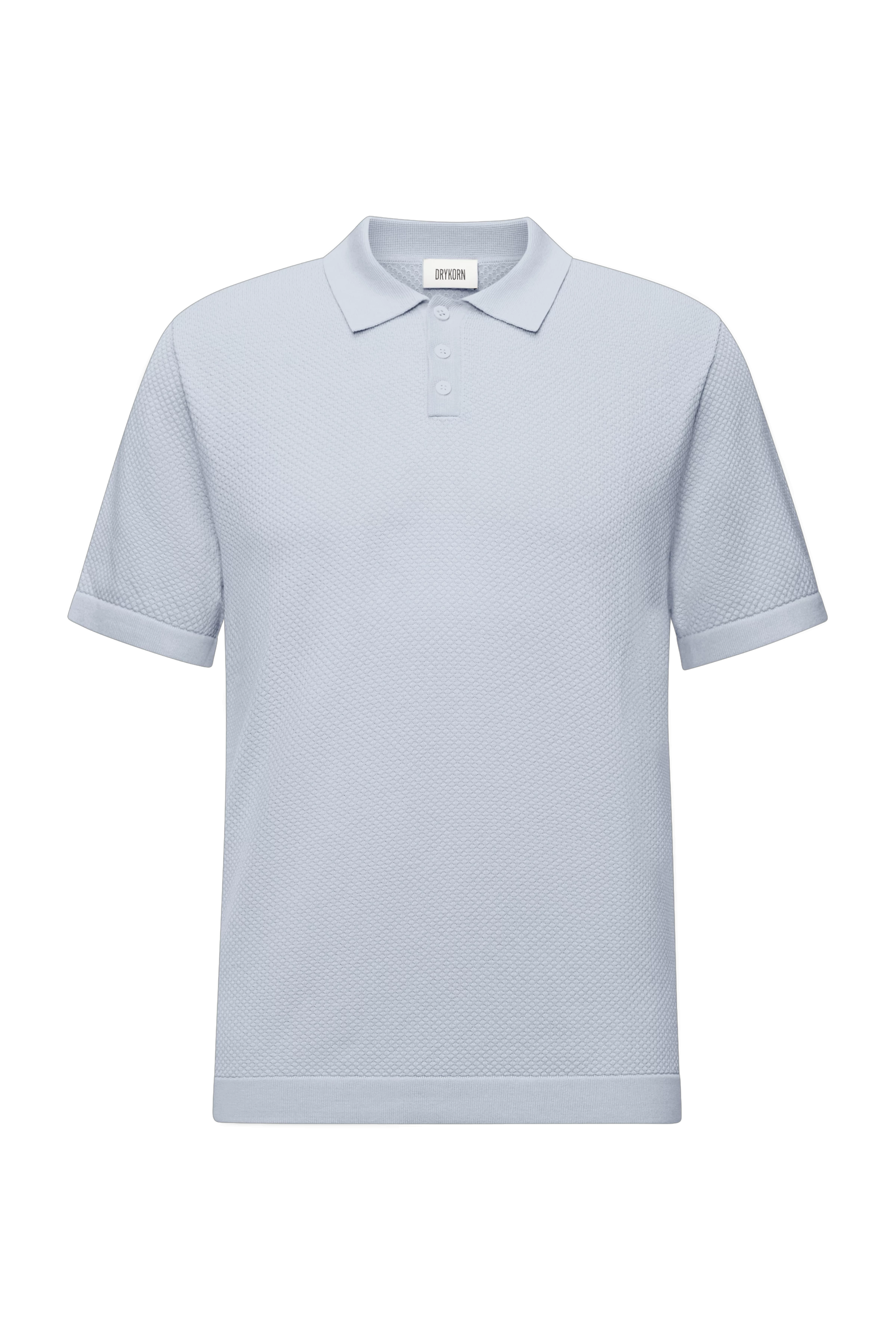 TRITON - Polo en coton - men - bleu - Freisteller Frontansicht