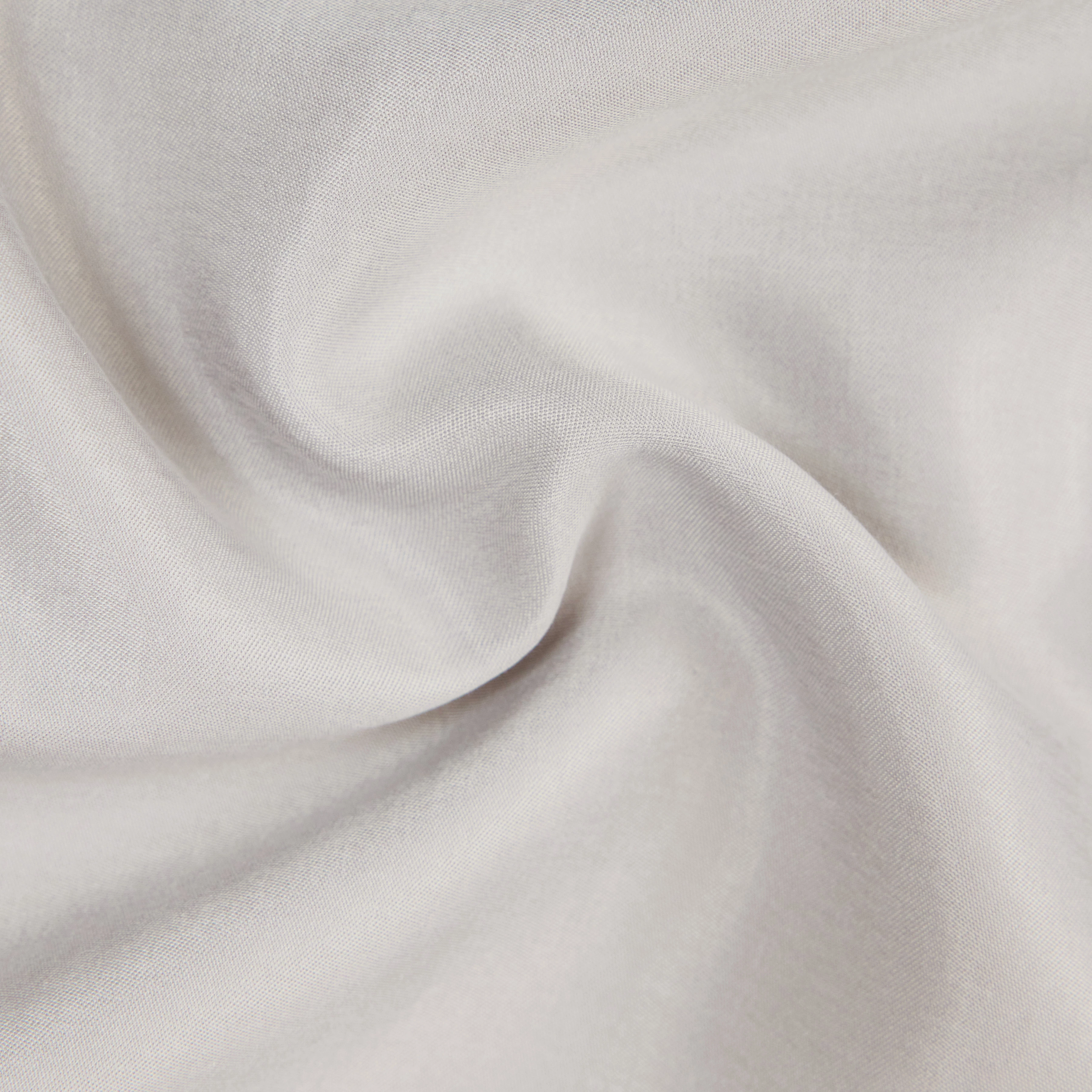 CORAMY - Casual shirt blouse in cupro cotton blend - women - grey - Materialbild (B2C)