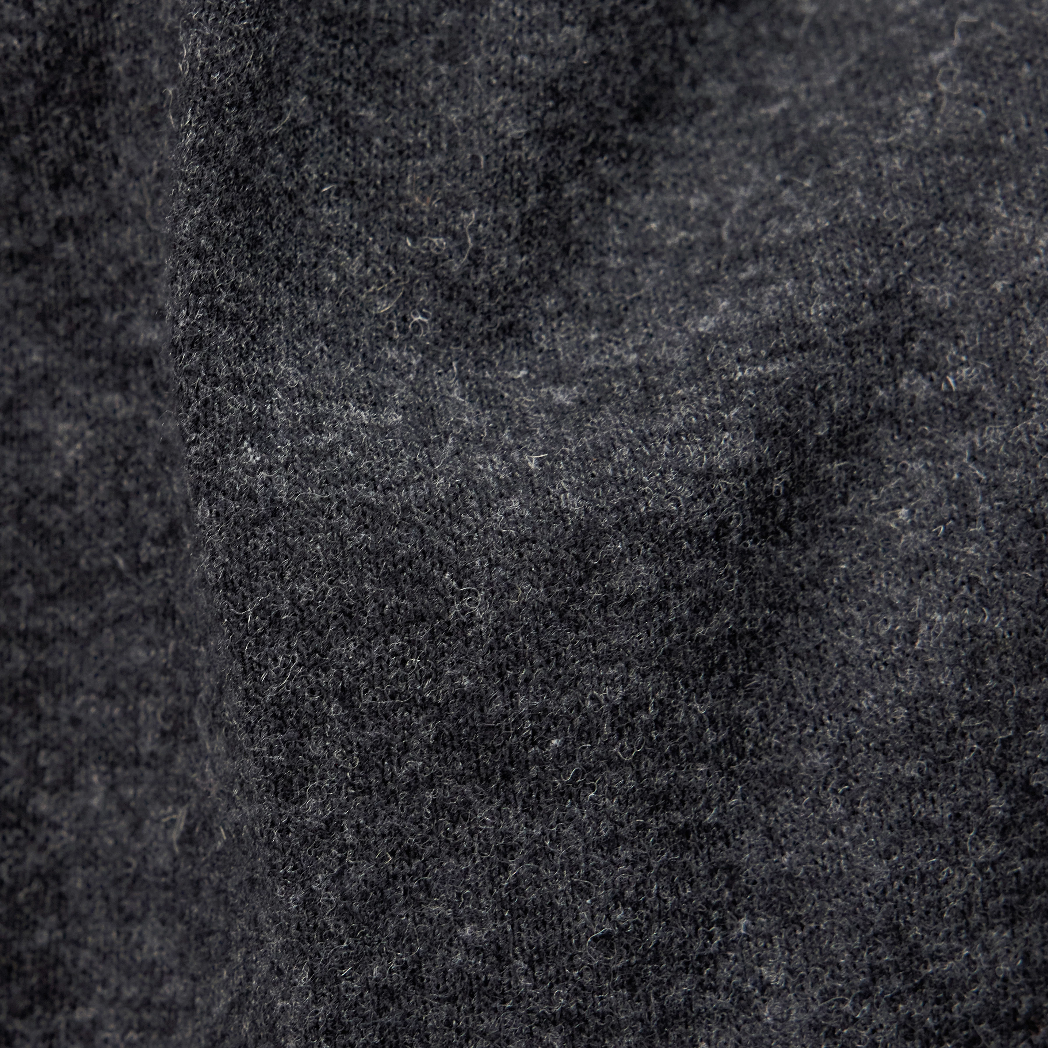ELIDE - Wide pleat-front wool blend jersey trousers - women - grey - Materialbild (B2C)