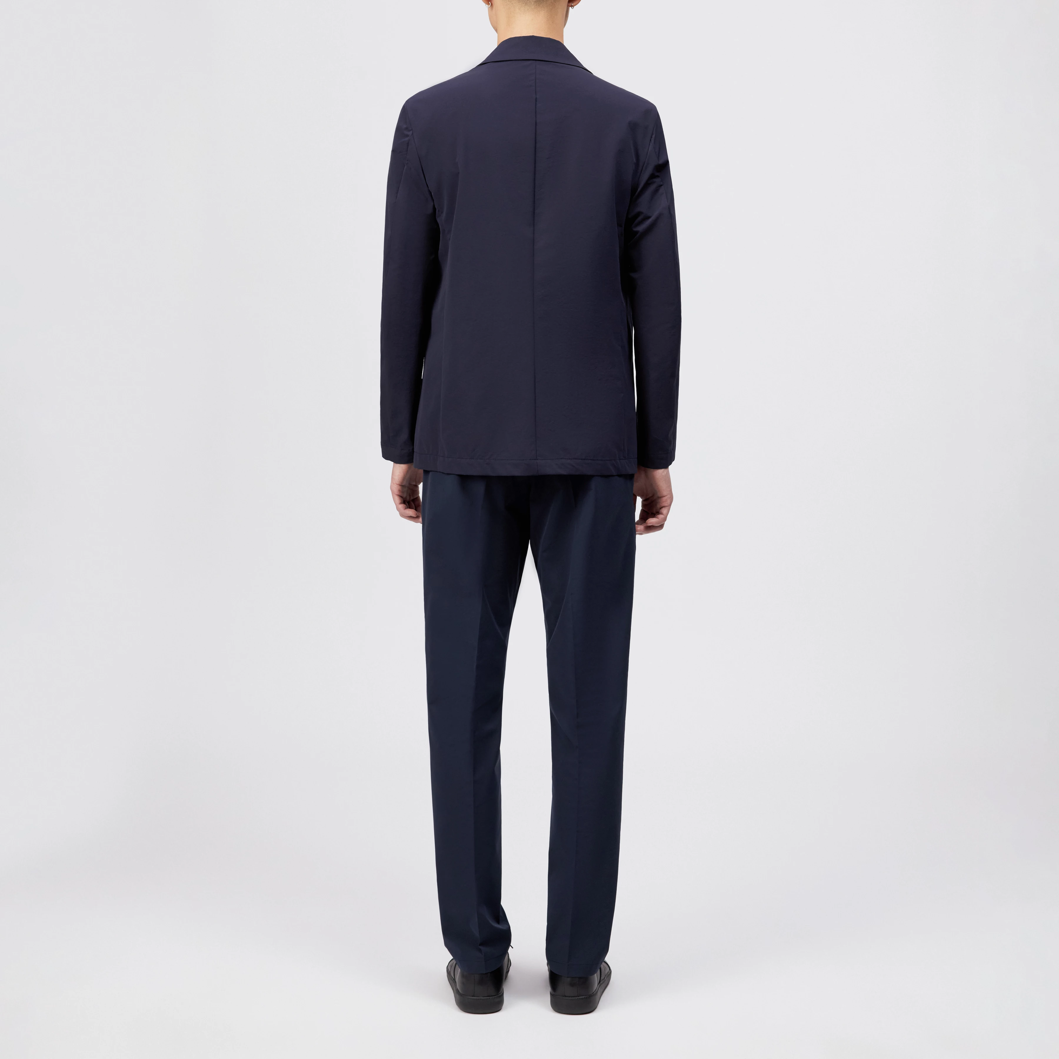 NOLEN - Veste à un bouton avec revers à crans - men - bleu - Rückansicht