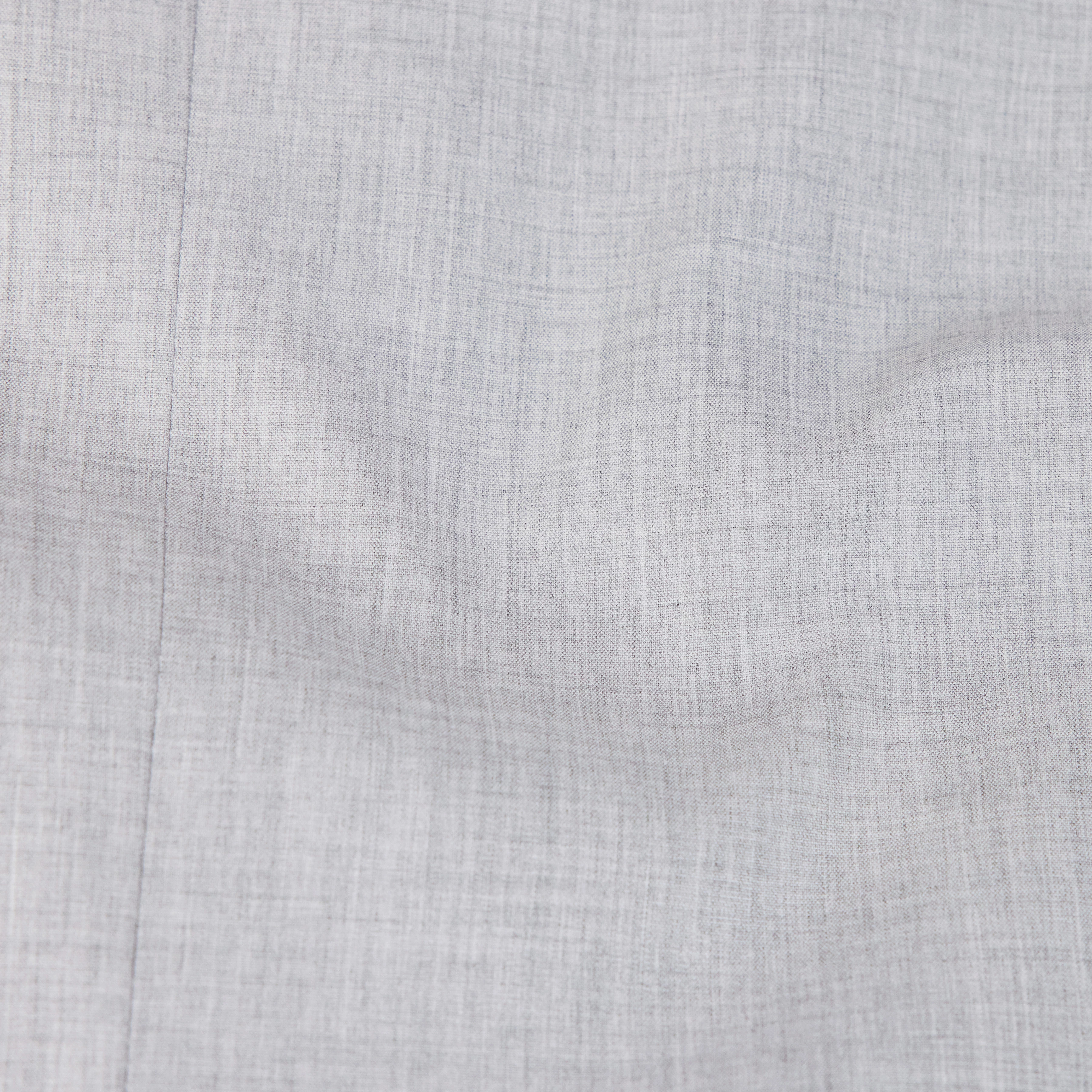 MOWTIE - Casual single-breasted blazer with mélange yarn - women - grey - Materialbild (B2C)