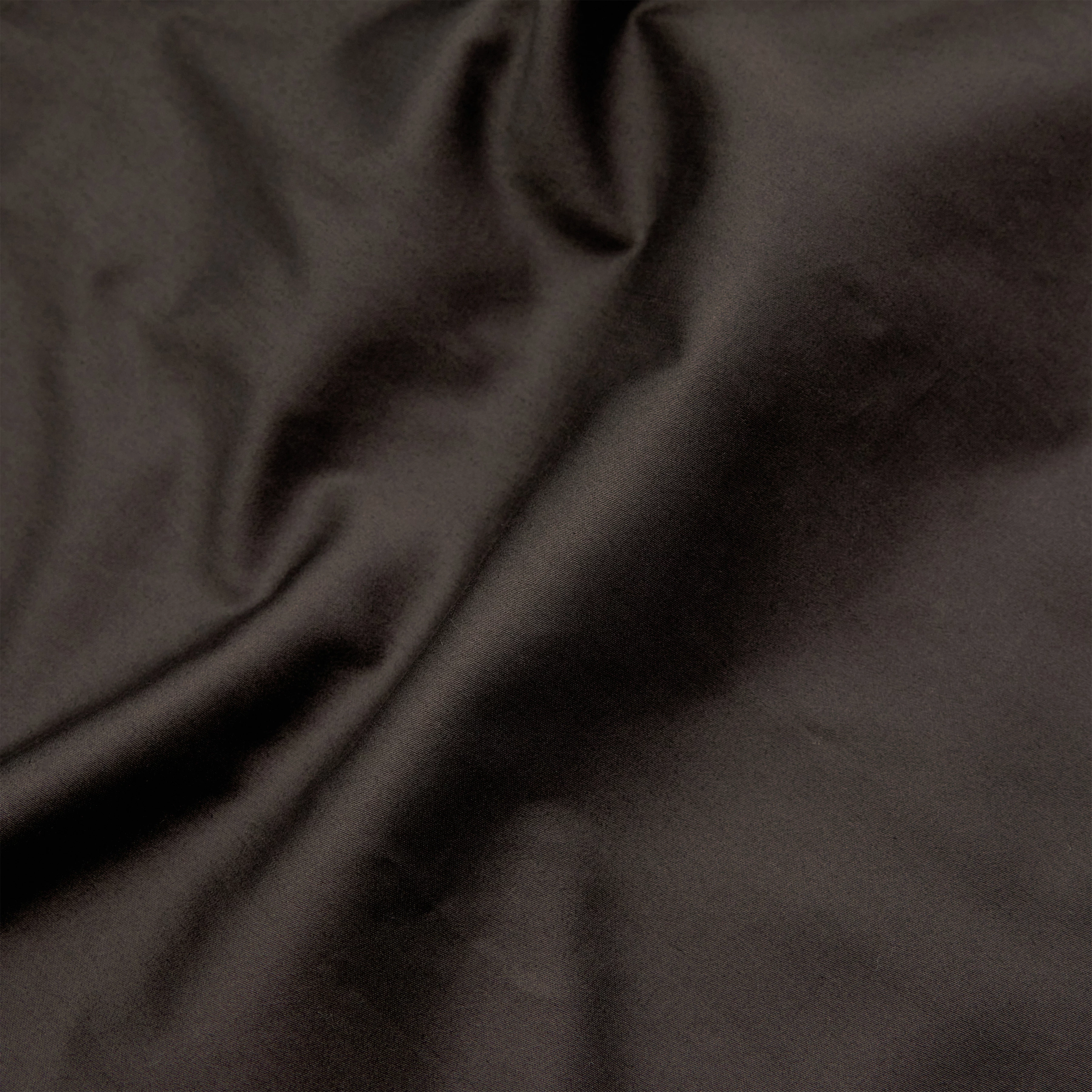 DANEEL - Classic Fit Hemd in Baumwoll-Satin - Herren - braun - Materialbild (B2C)