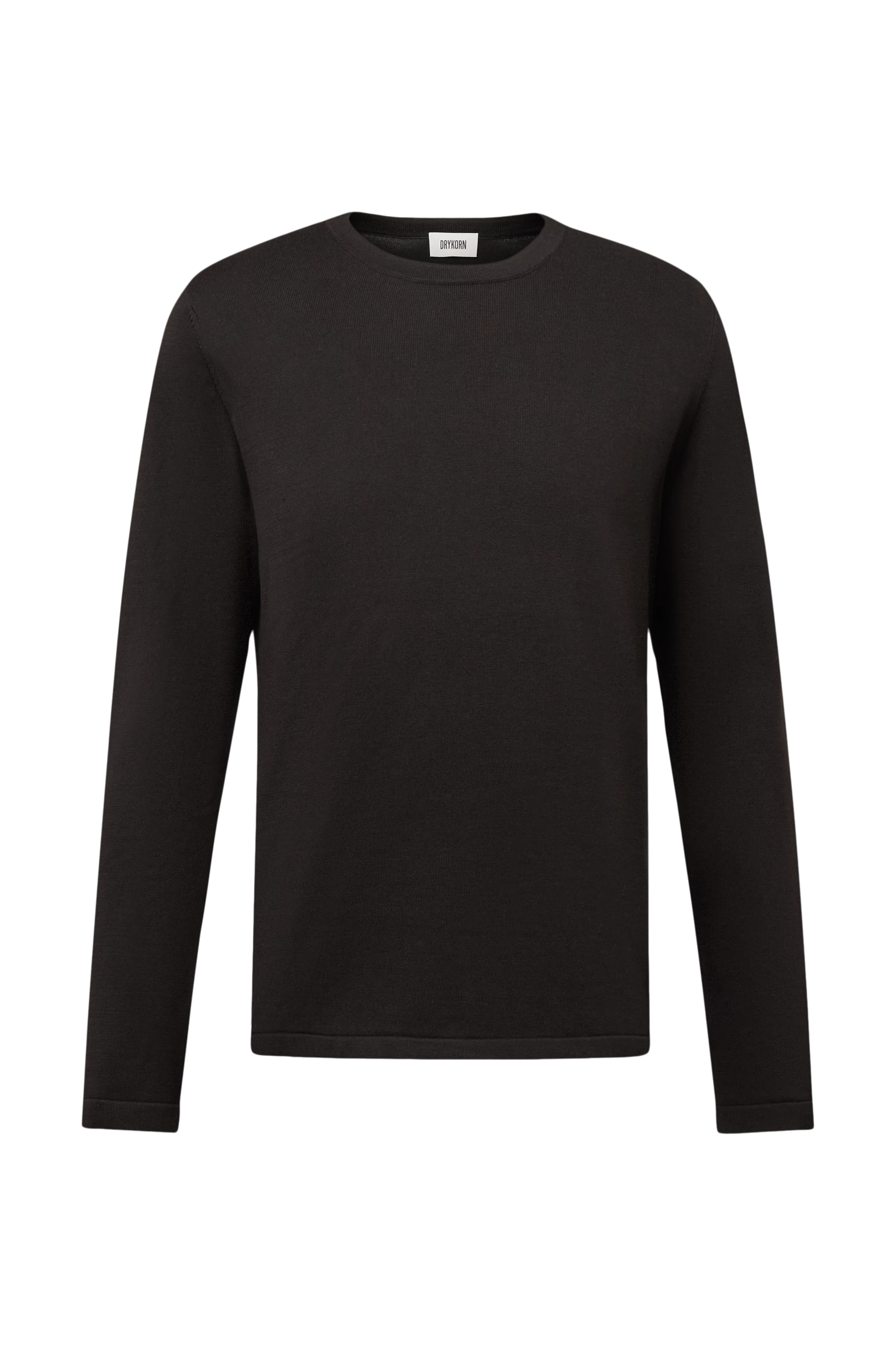 IRMINO - Long sleeve in pure cotton - men - brown - Freisteller Frontansicht