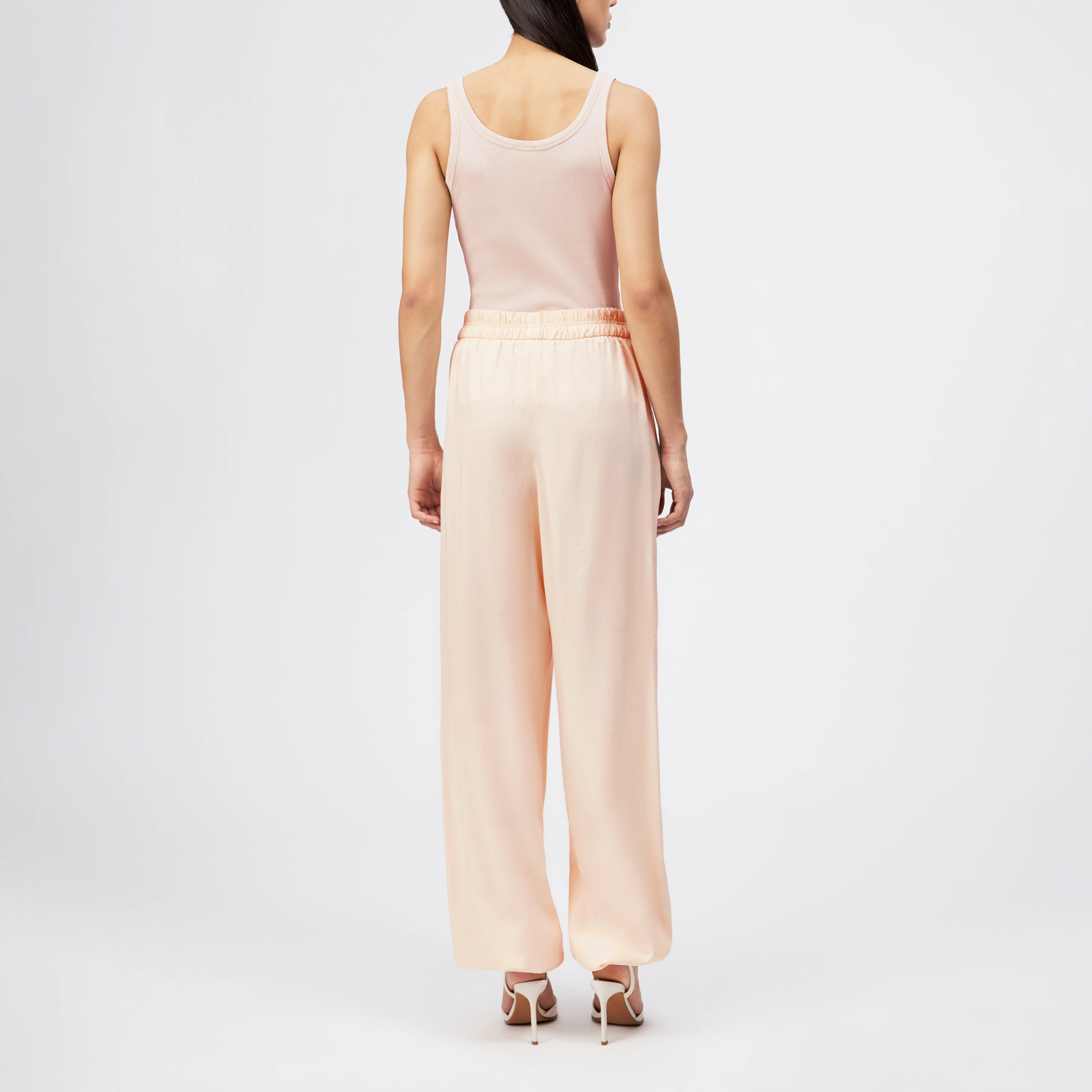 SORNIN - Pima cotton top - women - orange - Rückansicht