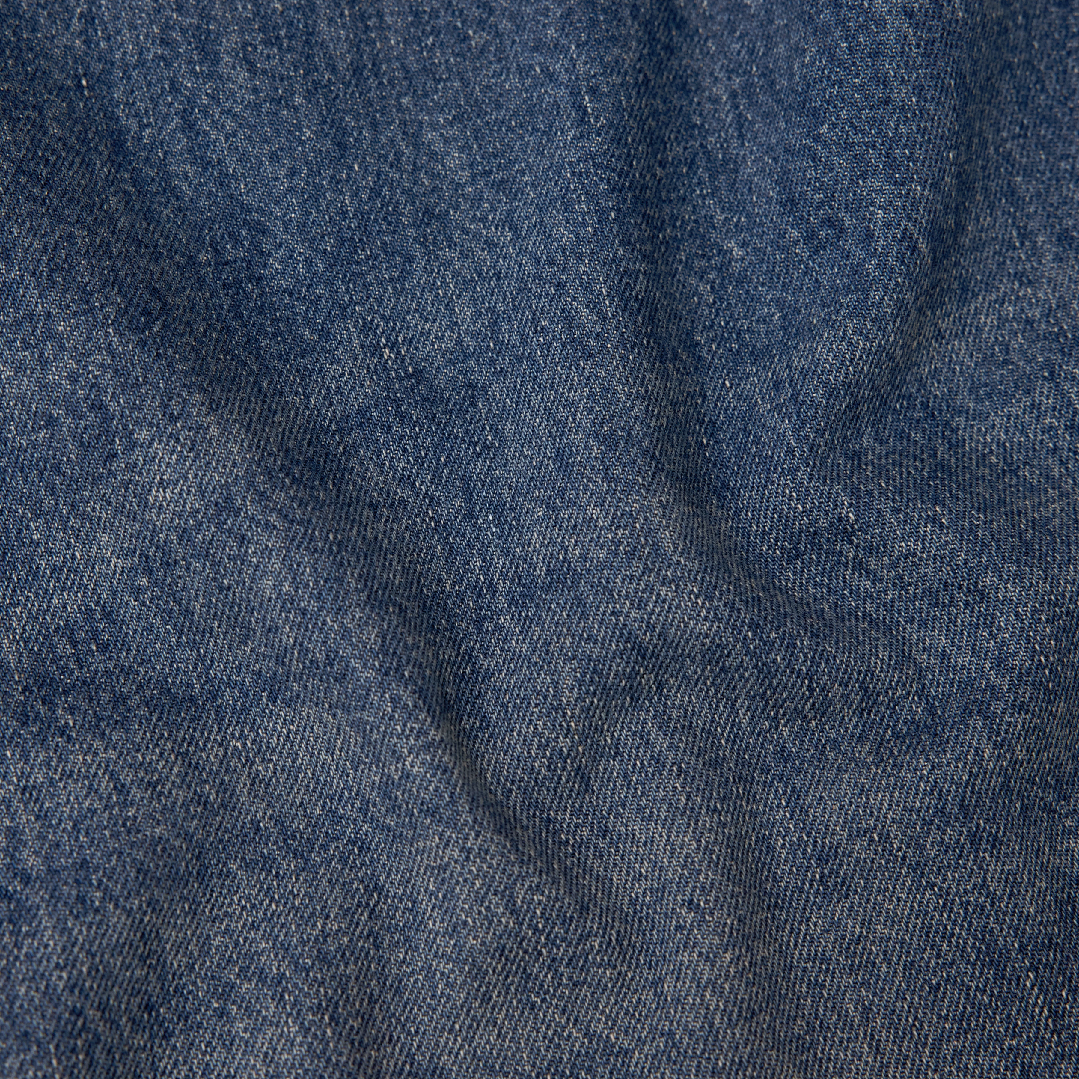 RAWDY - Tapered Jeans in Mid-Blue Denim - Herren - blau - Materialbild (B2C)