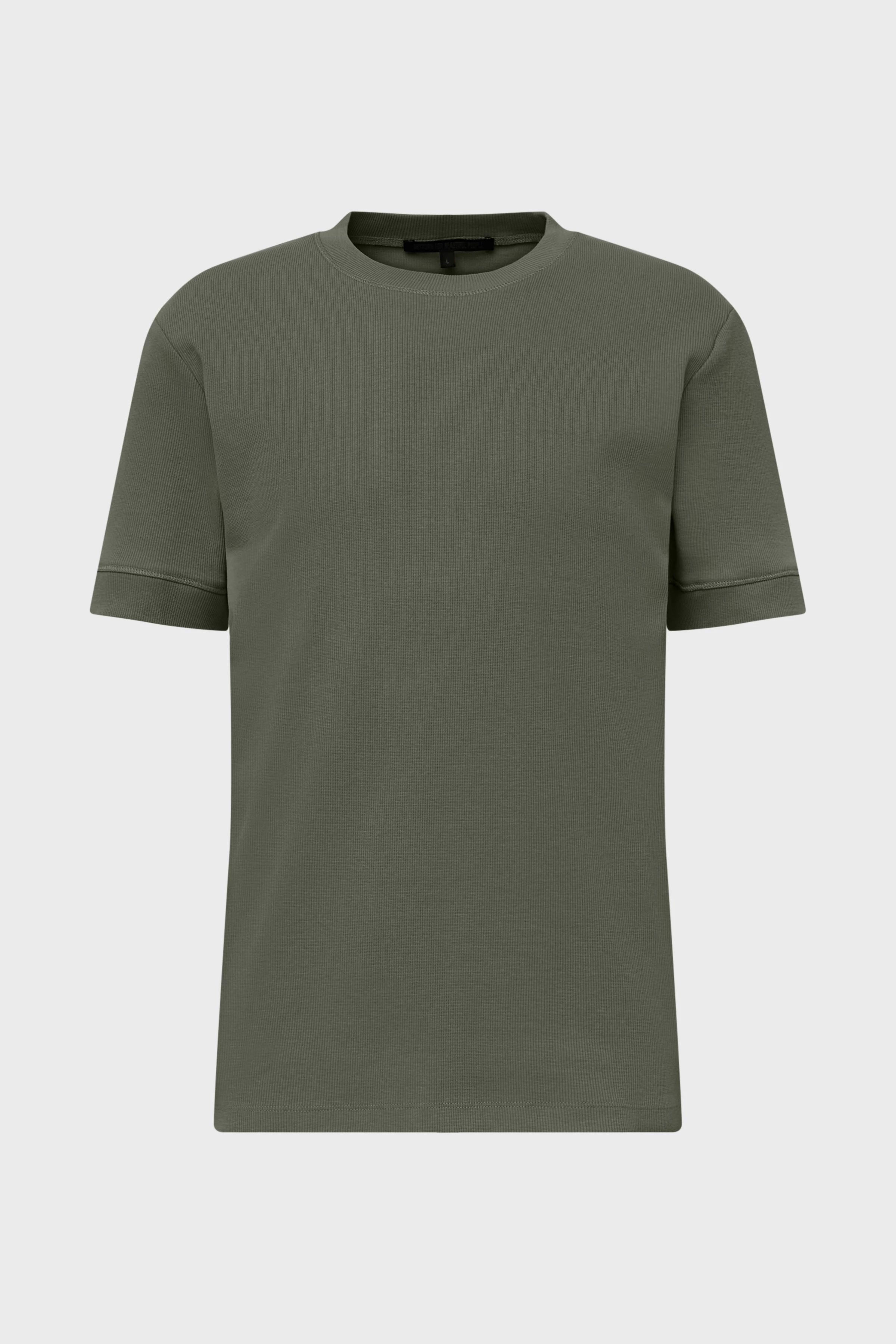 RAPHAEL - T-Shirt in Baumwolle - Herren - grün - Freisteller Frontansicht