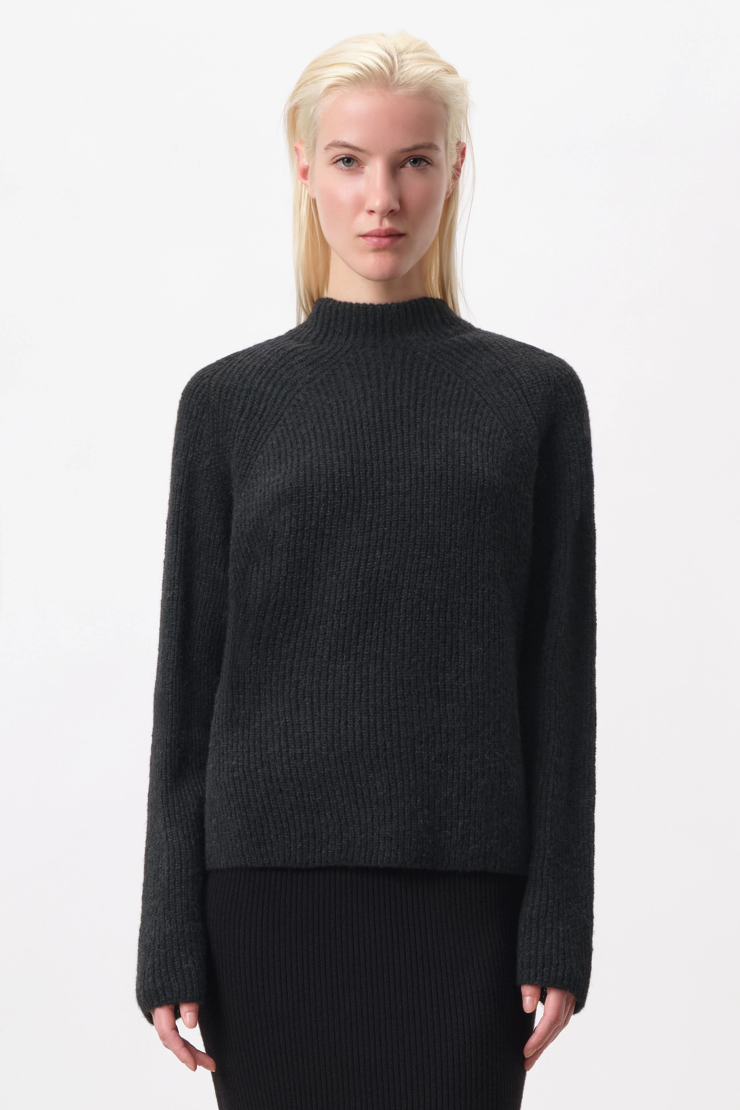jumper with knitted-on mini turtle in alpaca-wool mix IONYA online at ...