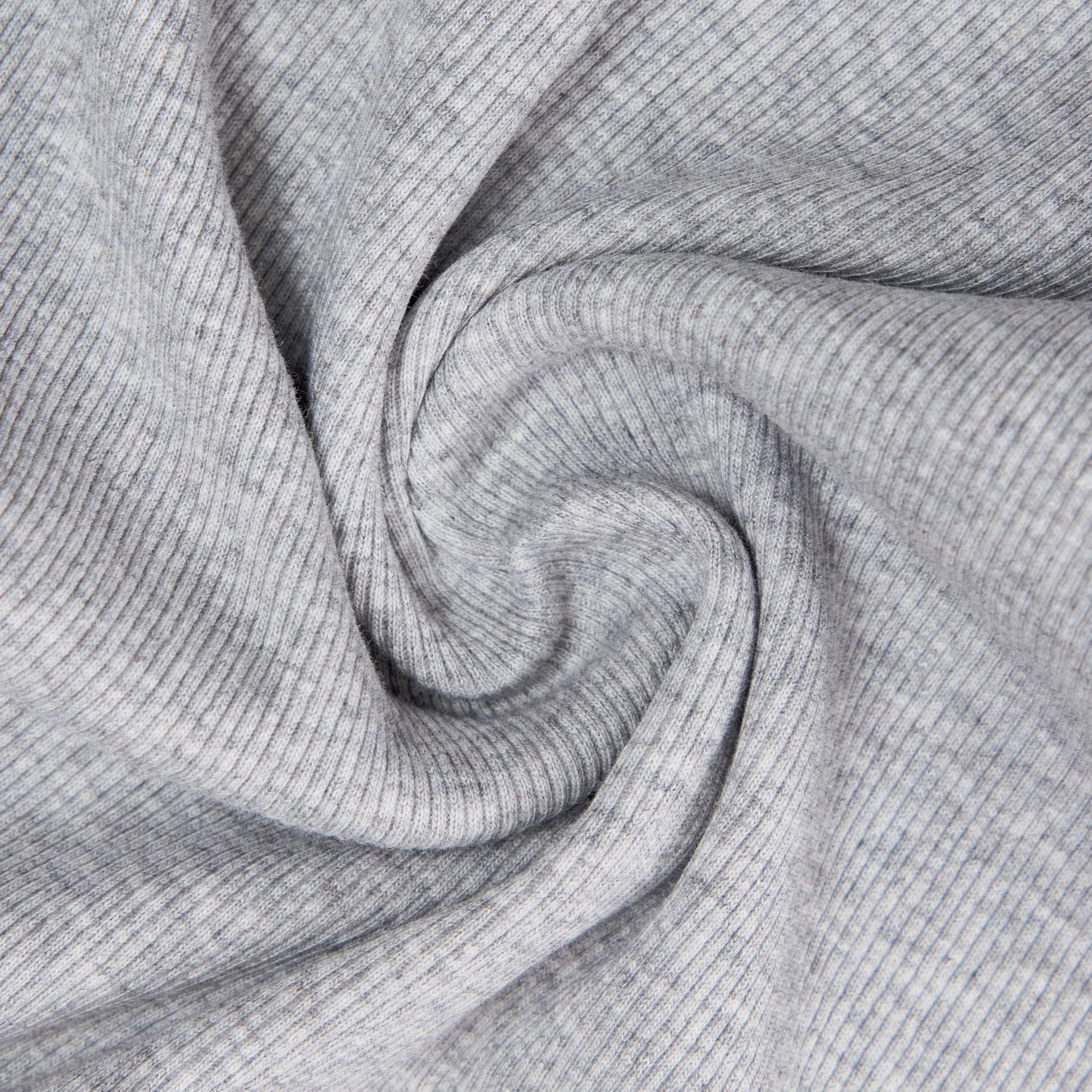 KOALE - Slim-fit T-shirt in pure cotton - women - grey - Materialbild (B2C)
