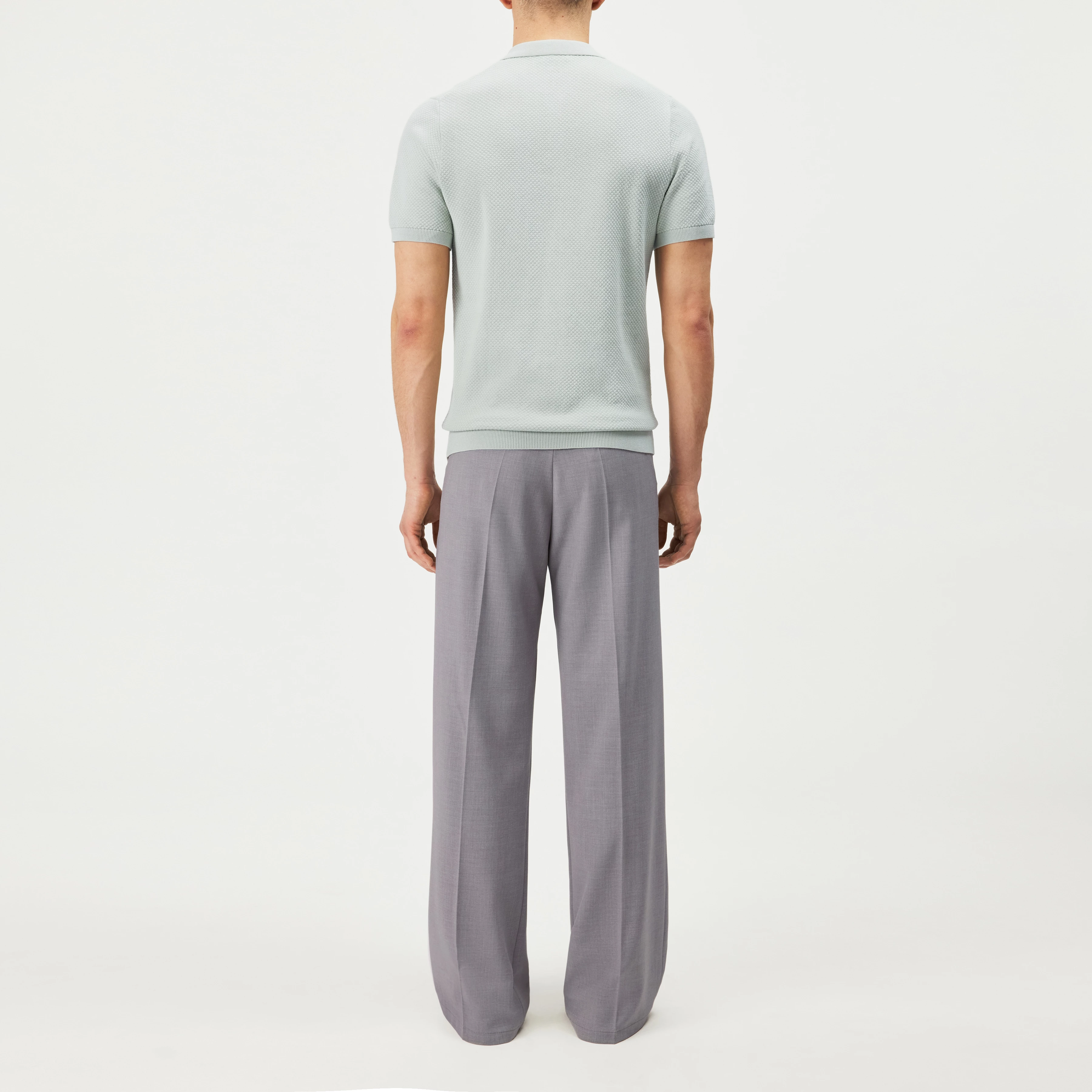 TRITON - Polo en coton - men - vert - Rückansicht