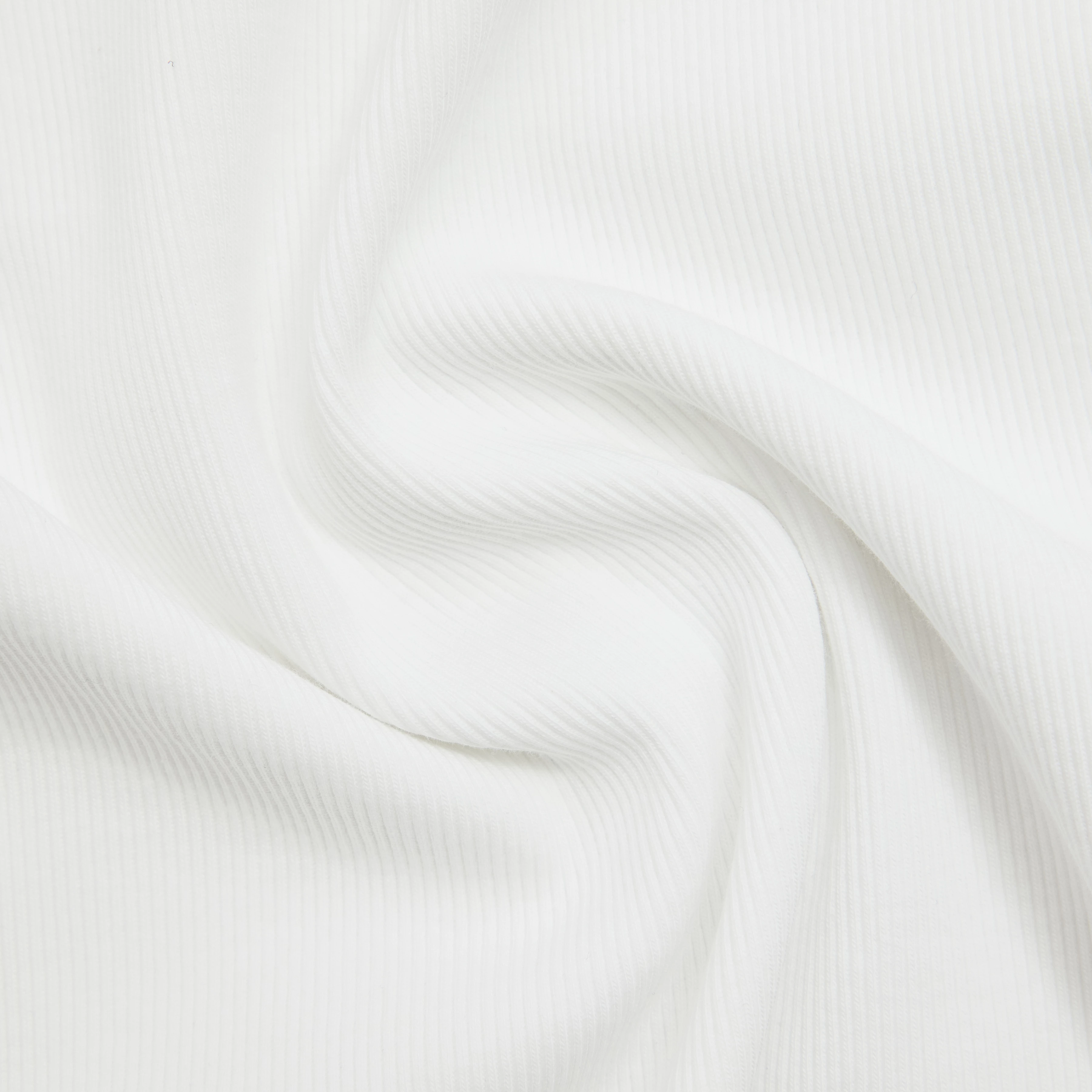 FARIDA - Slim fit top, pure cotton with embroidery details - women - white - Materialbild (B2C)