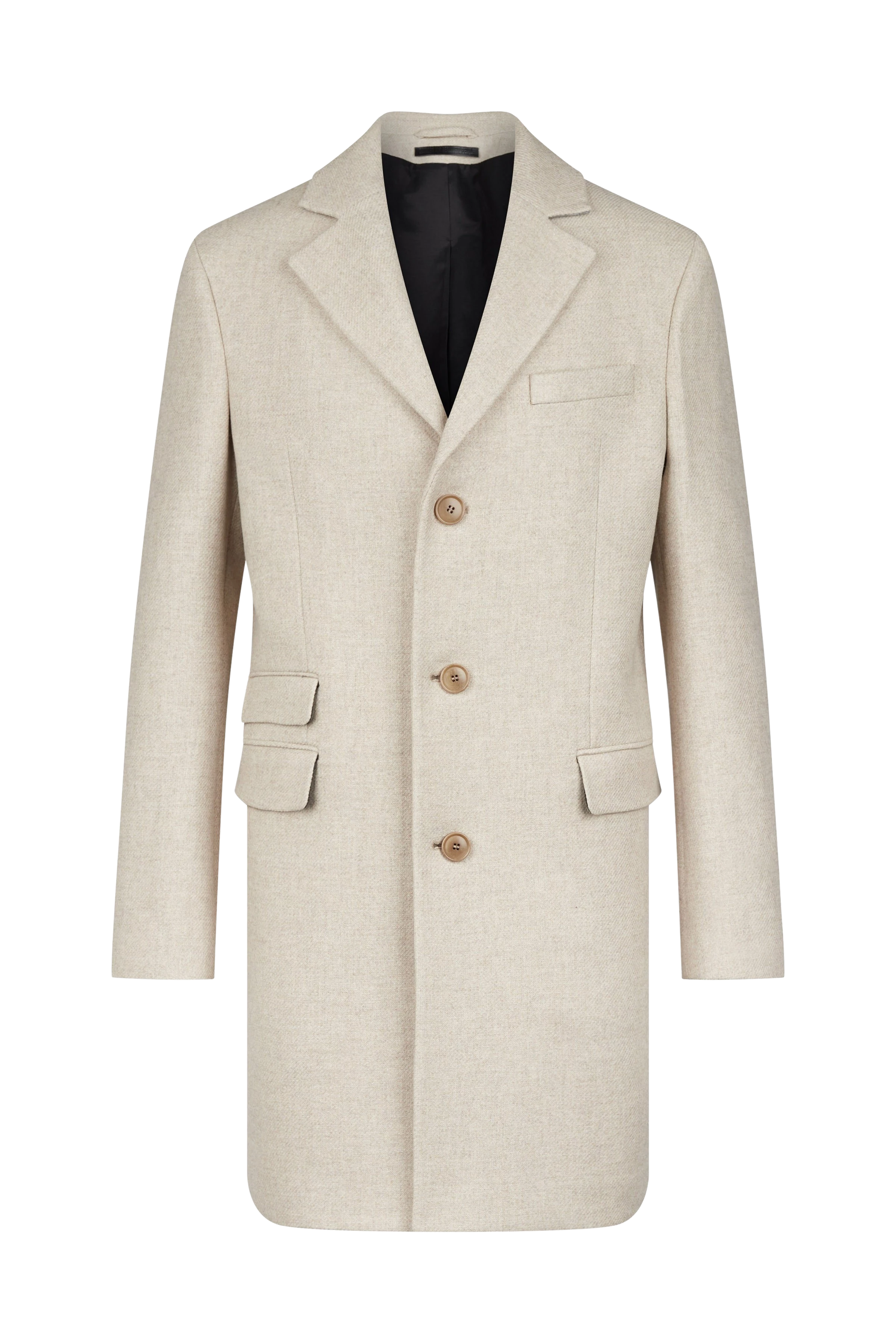 LUGO - Blazermantel in Wolle - Herren - braun - Freisteller Frontansicht