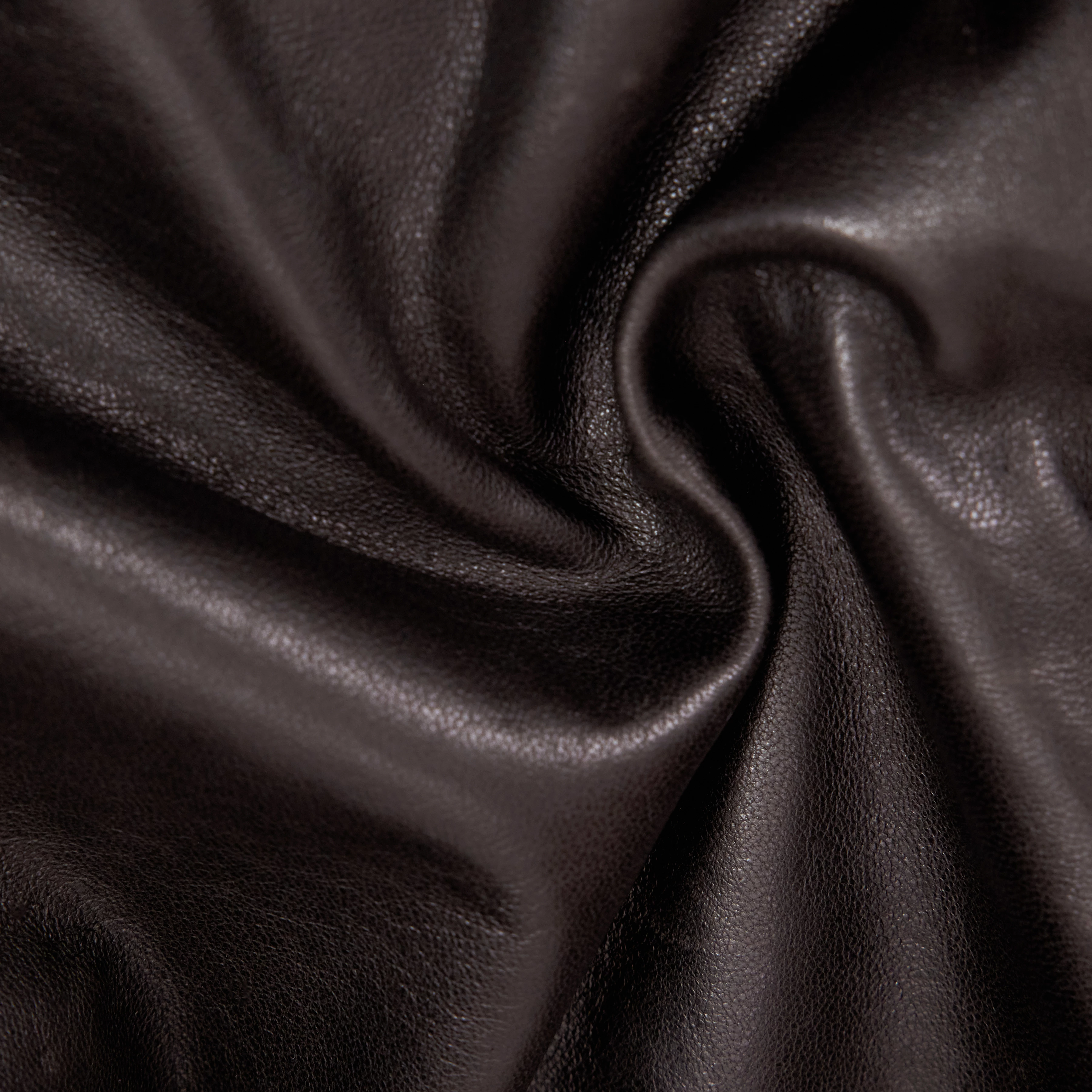 RIKKO - Relaxed Fit pure leather jacket - men - brown - Materialbild (B2C)